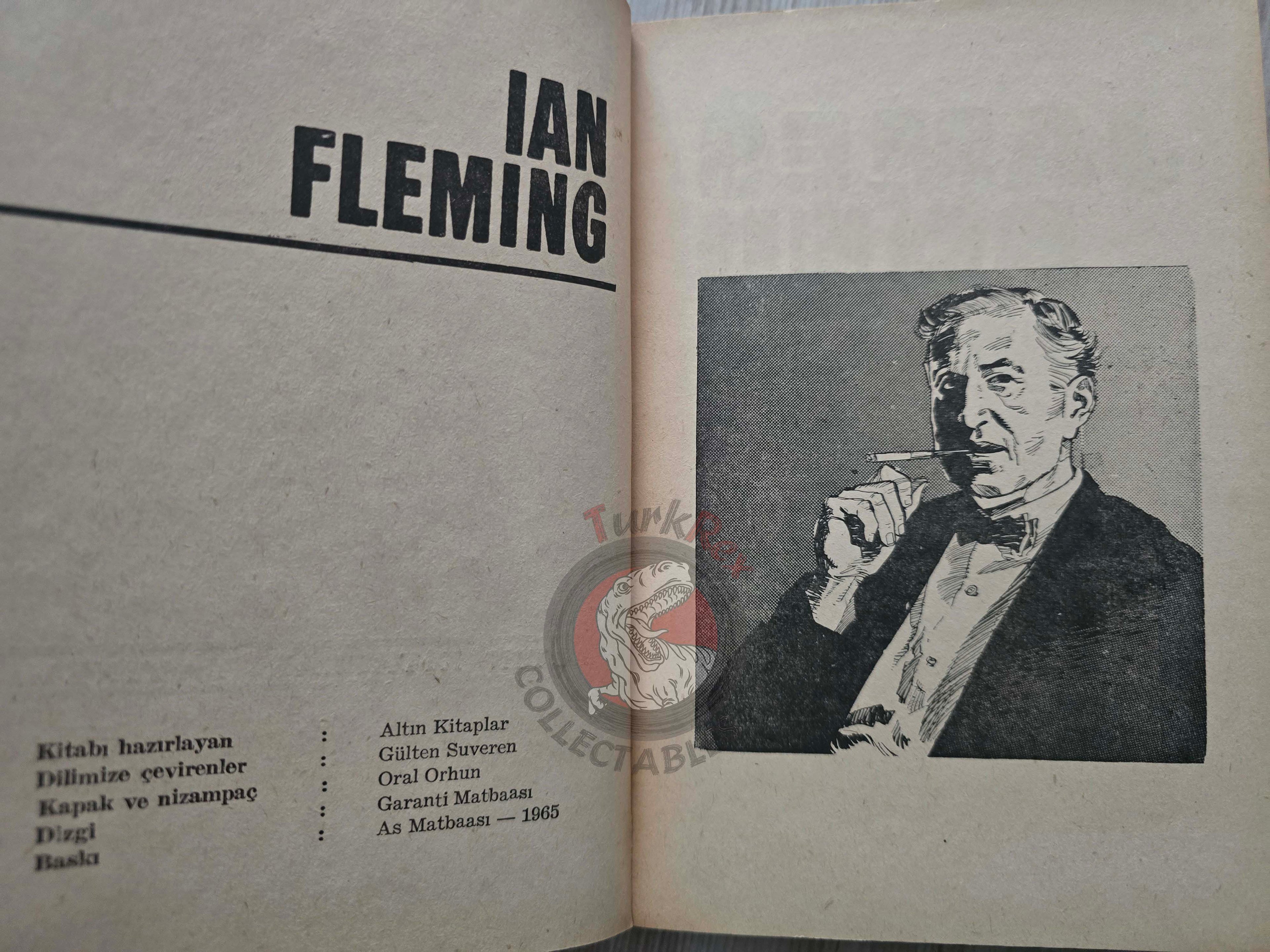James Bond - Goldfinger 1965 Turkish Book Turkey Ian Fleming
