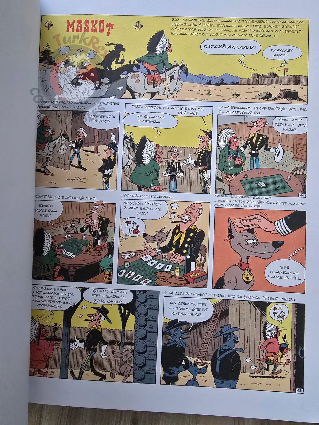 Rantanplan – La Mascotte 2015 Turkish Comic Turkey Lucky Luke