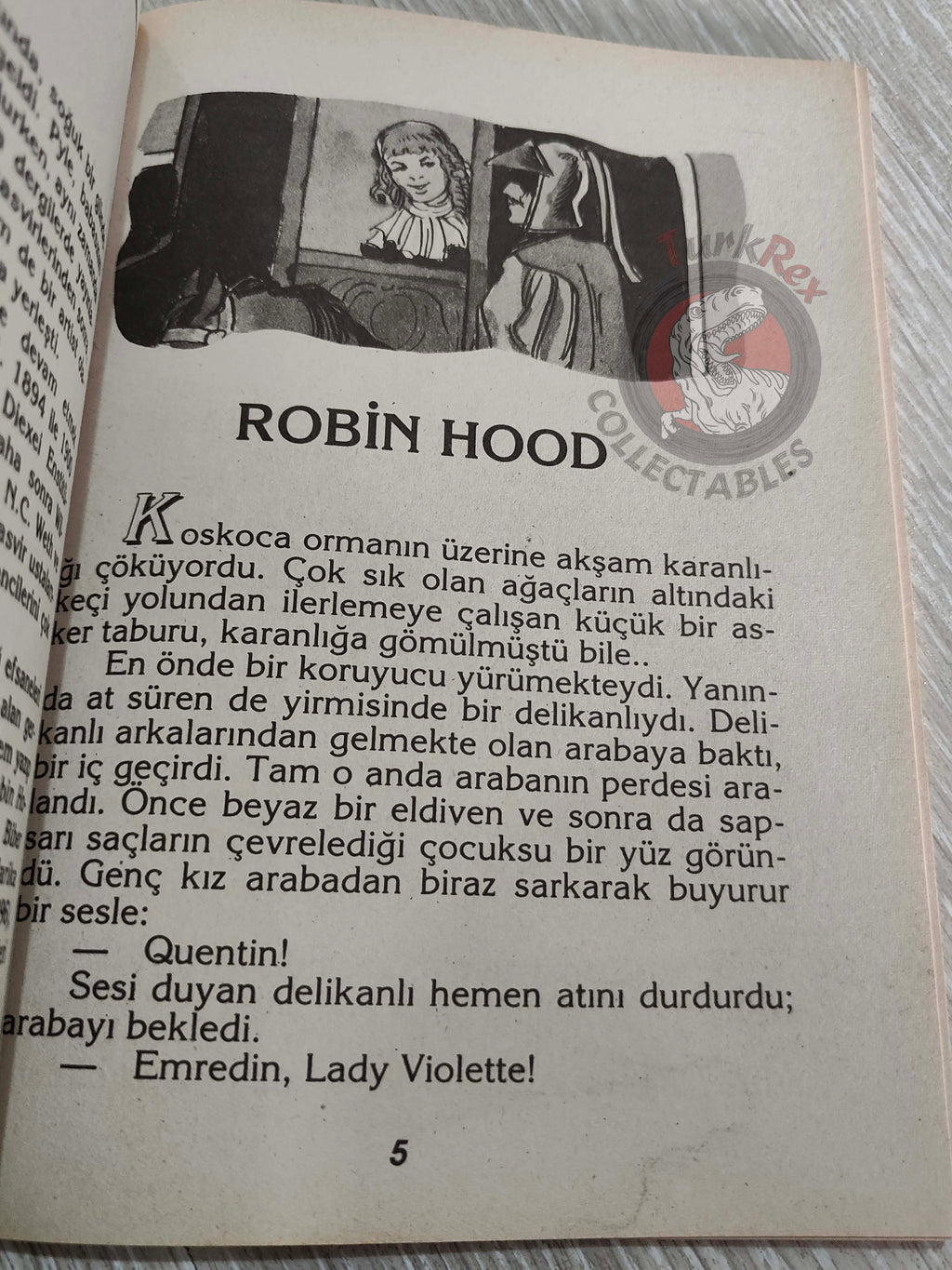 Robin Hood – Howard Pyle 1998 Turkish Book Turkey Illustrated