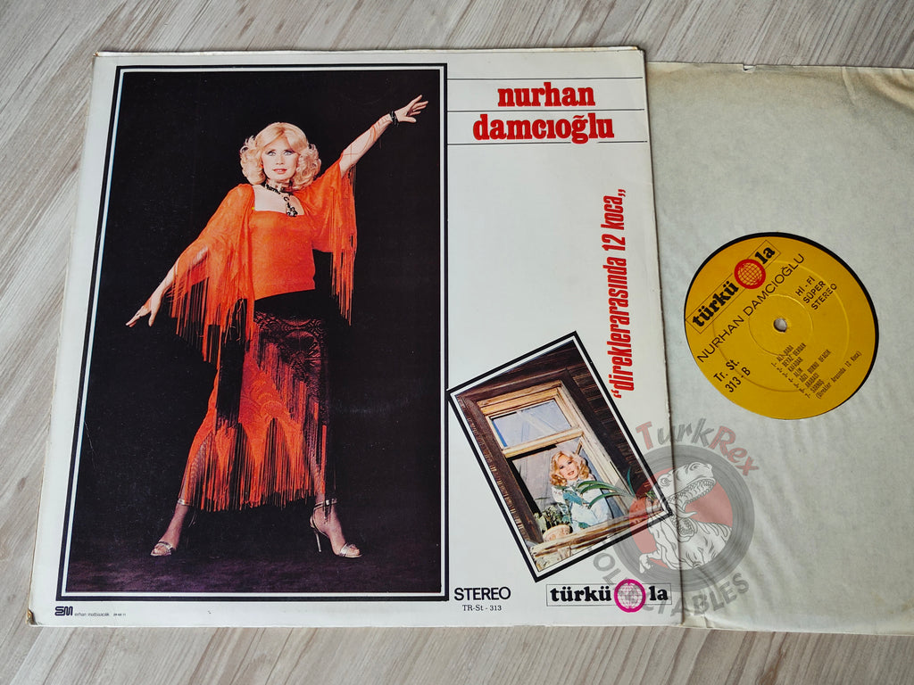 Nurhan Damcıoğlu – Direkler Arasında 12 Koca Turkish Pressing Vinyl Turkey Edition