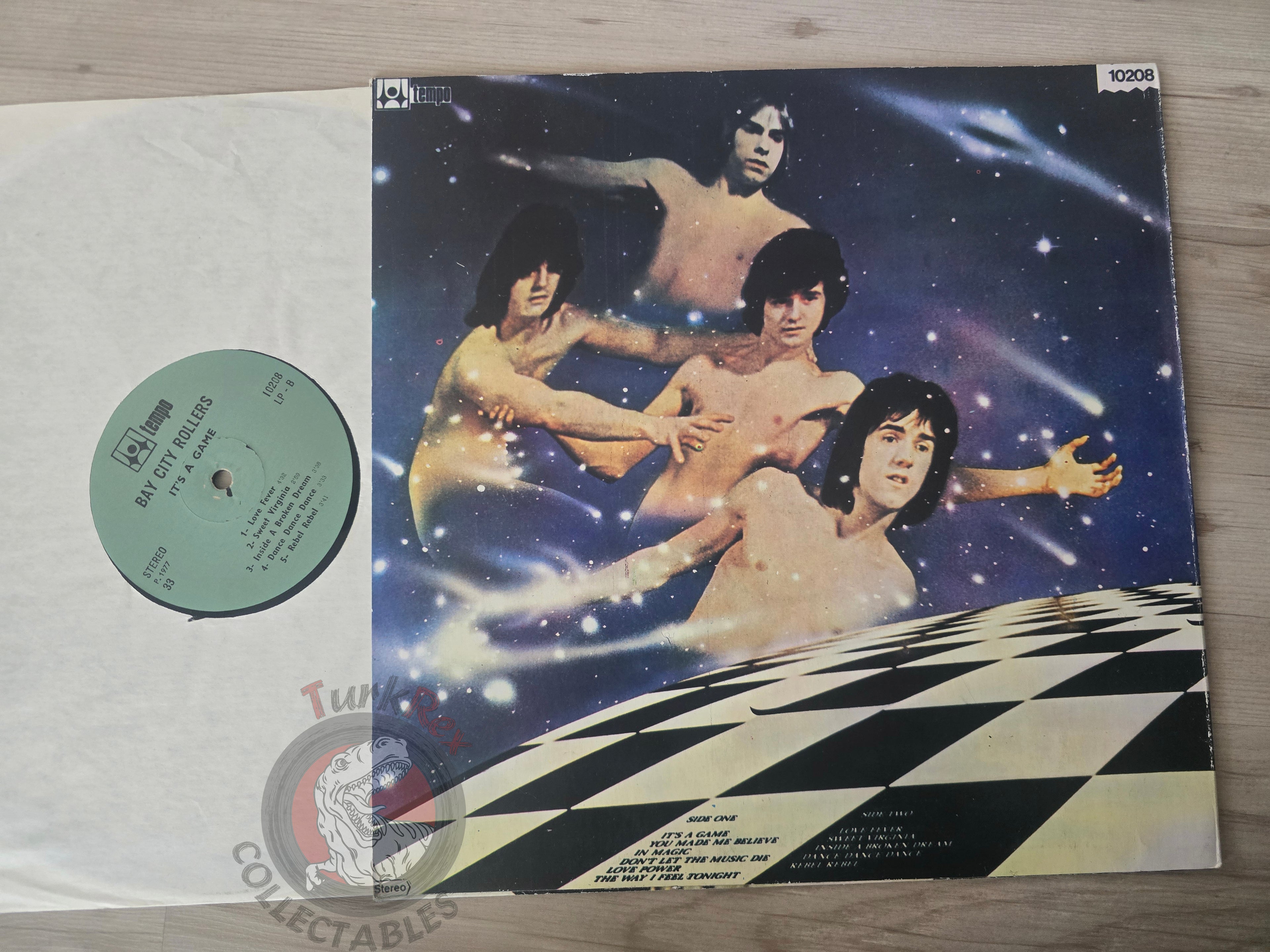 Bay City Rollers – It's A Game Turkish Pressing Vinyl Turkey Edition