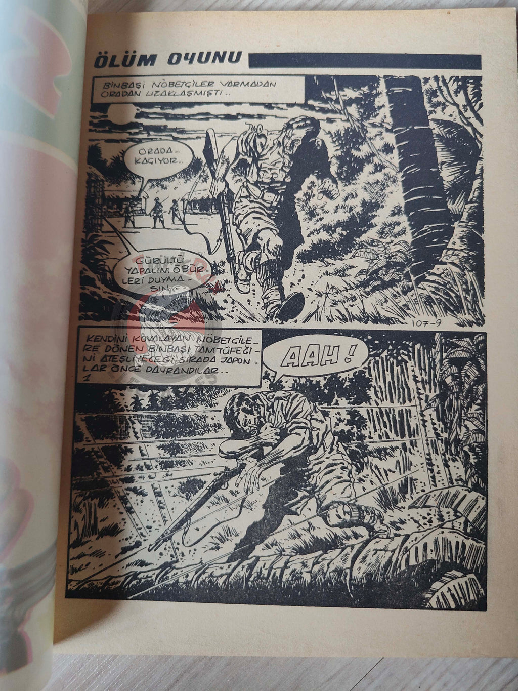 War Picture Library #8 1981 Turkish Comic Turkey WW2 stories