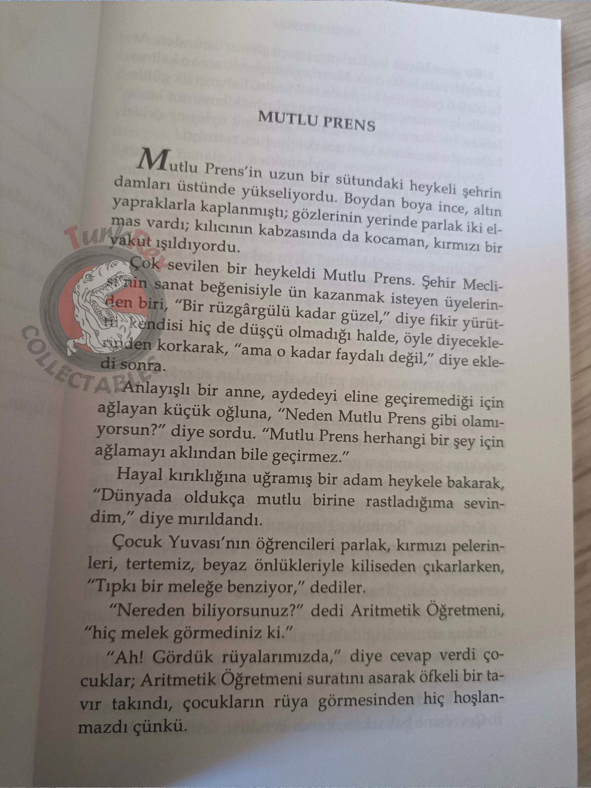 Oscar Wilde – The Happy Prince 1997 Turkish Book Turkey Illustrated