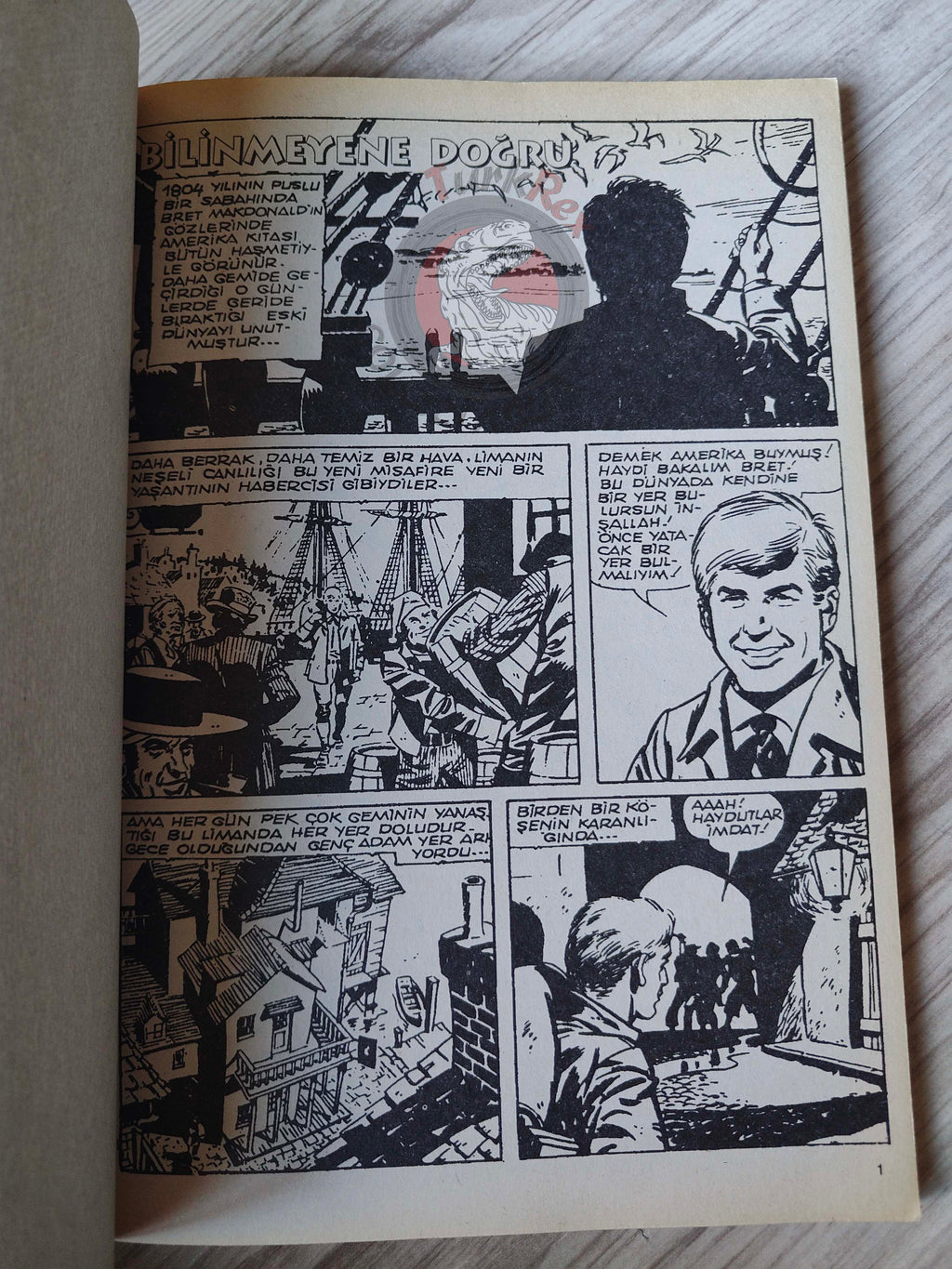 Storia del West #1 Verso l’ignoto Turkish Comic Turkey