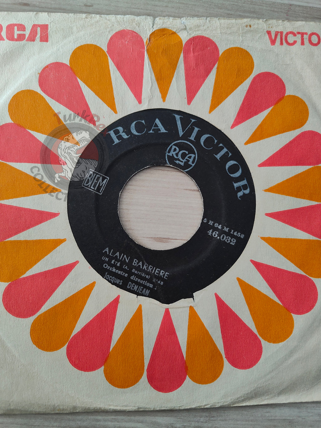 Alain Barrière – Ma Vie / Un Eté 7" Turkish Pressing Vinyl Turkey Edition