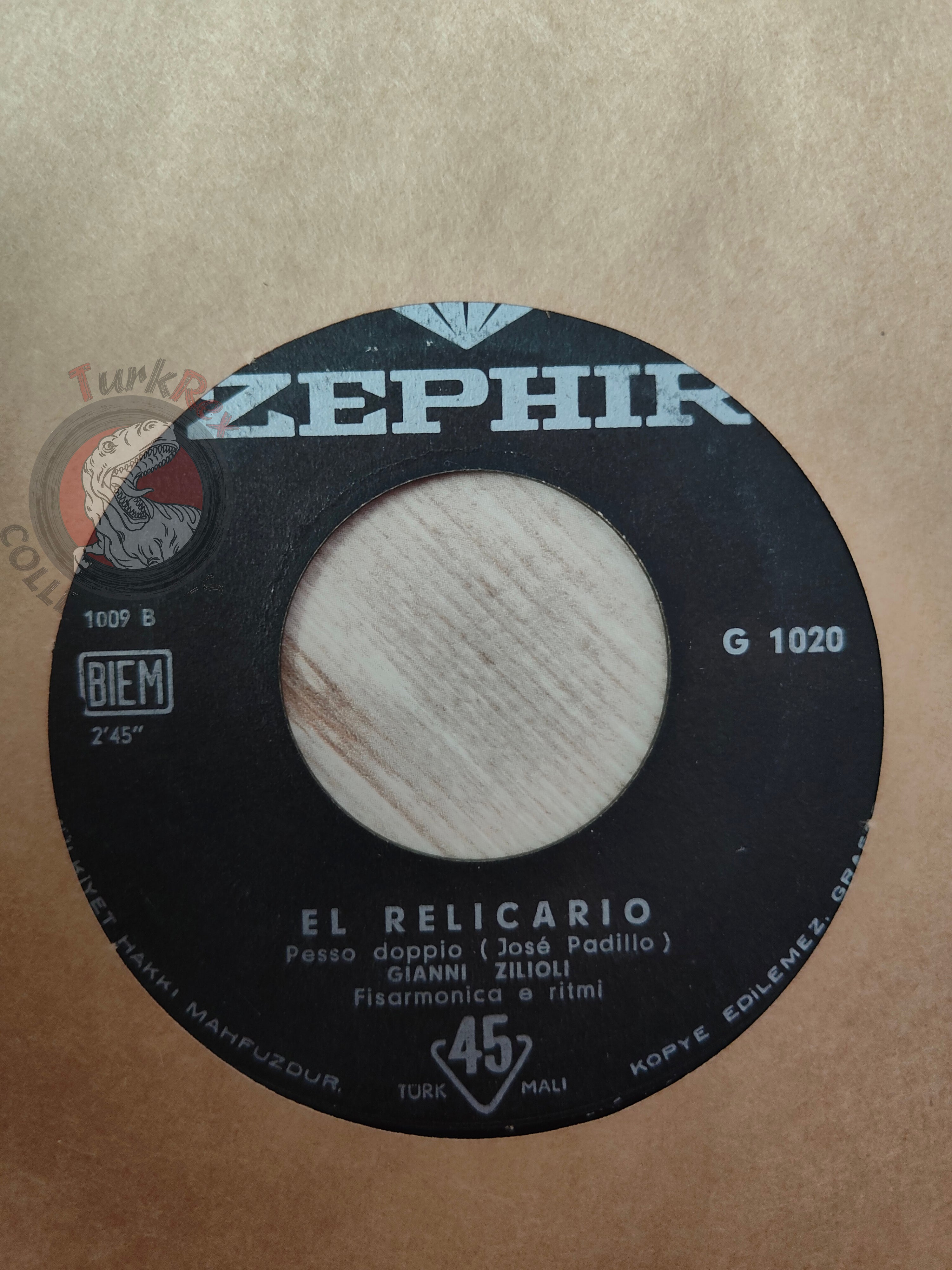Gianni Zilioli – Gli Spagnoli 7" Turkish Pressing Vinyl Turkey Edition