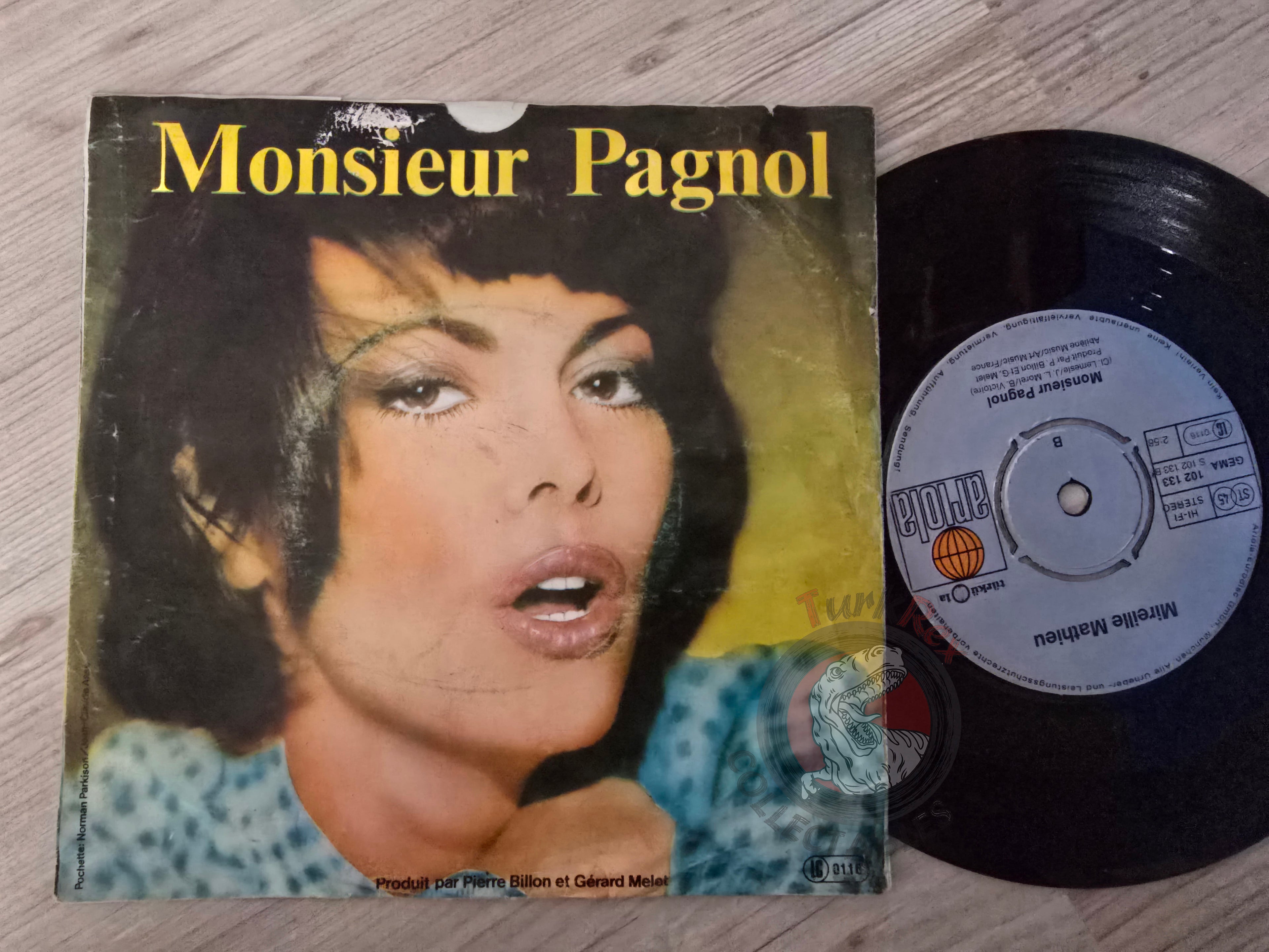 Mireille Mathieu – Mamy Oh Mamy (Pleure Tout Doux) 7" Turkish Pressing Vinyl Turkey Edition