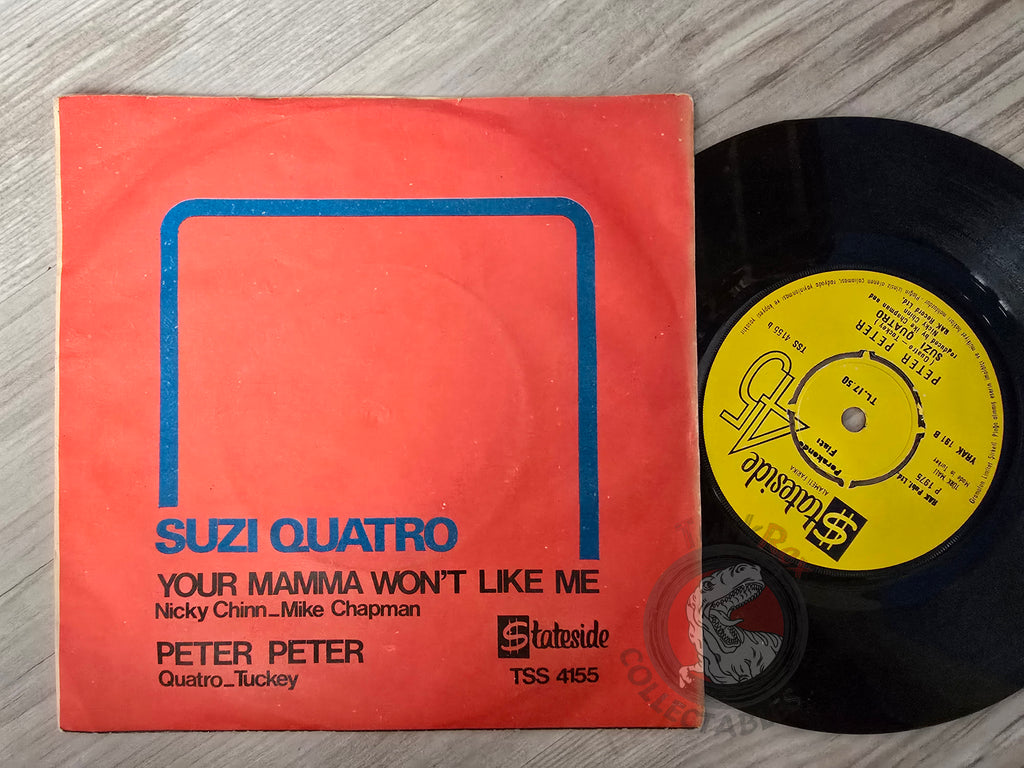 Suzi Quatro – Your Mamma Won't Like Me 7" Turkish Pressing Vinyl Turkey Edition