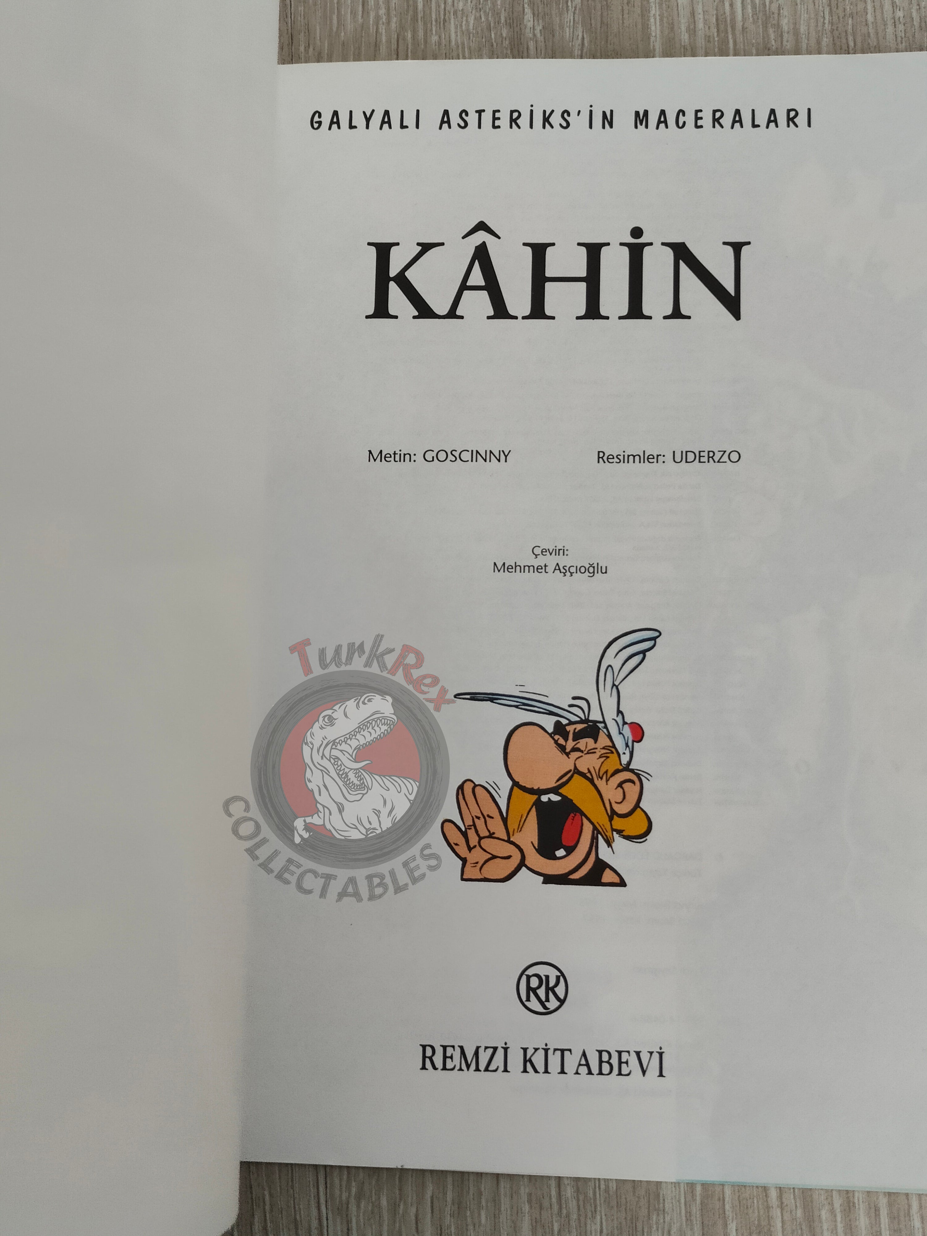 Asterix – Asterix and the Soothsayer 1997 Turkish Edition Comic Turkey