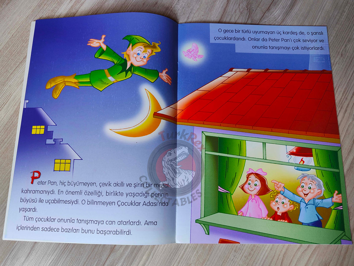 J. M. Barrie – Peter Pan 2010 Turkish Book Turkey Illustrated 2