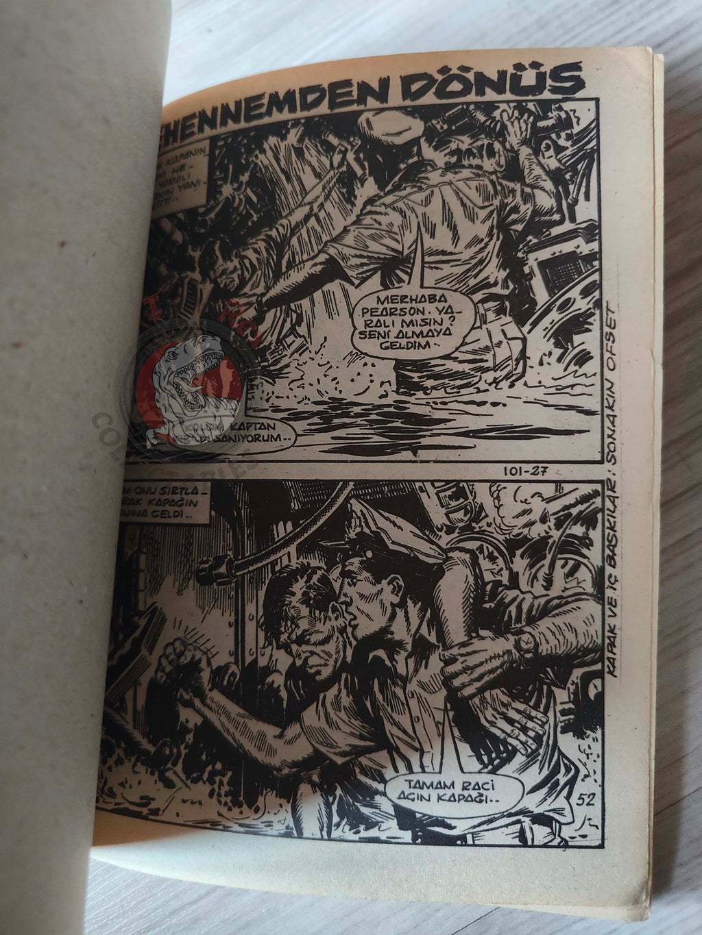 War Picture Library Special #7 1982 Turkish Comic Turkey WW2 stories