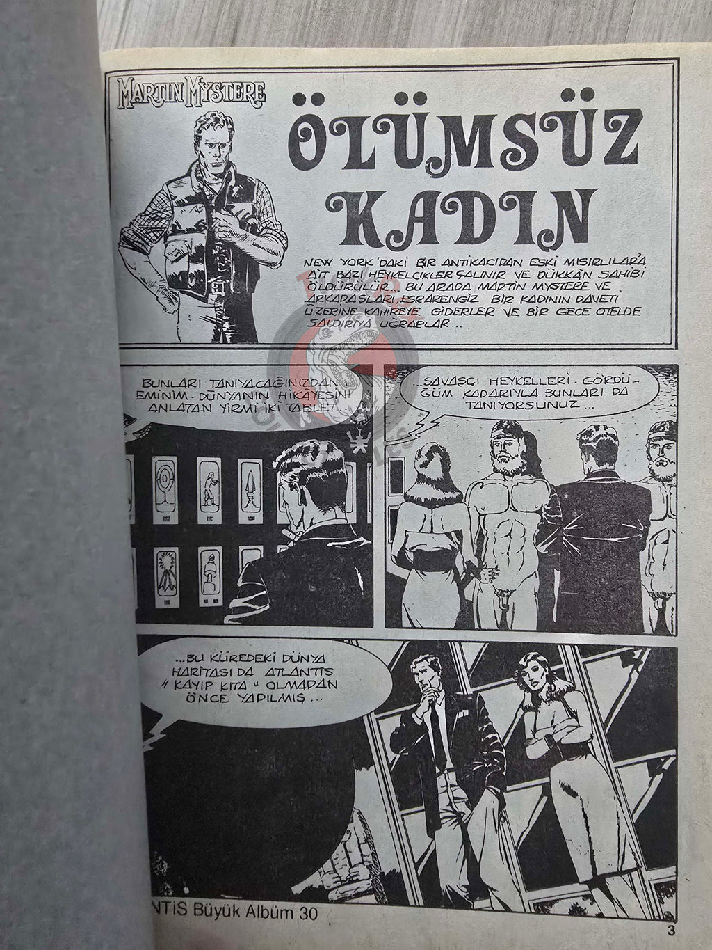 Martin Mystère #30 Santa Claus 9000 80s Turkish Comic Turkey #79 #81 #75