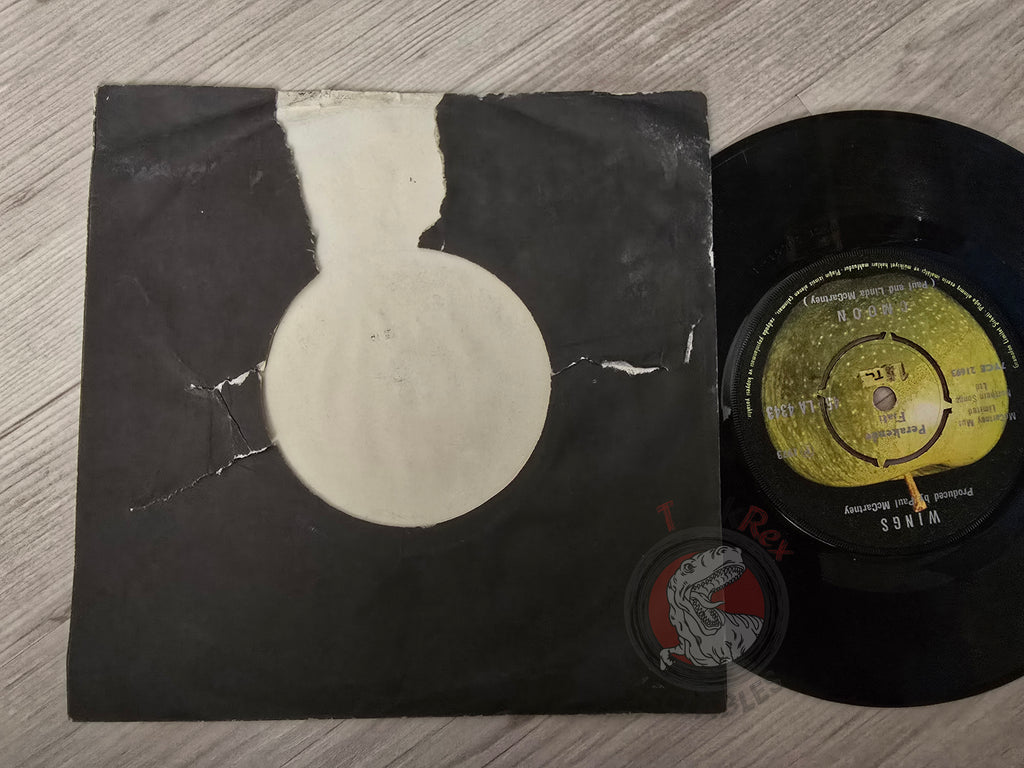 Wings – Hi, Hi, Hi / C Moon 7" Turkish Pressing Vinyl Turkey Edition