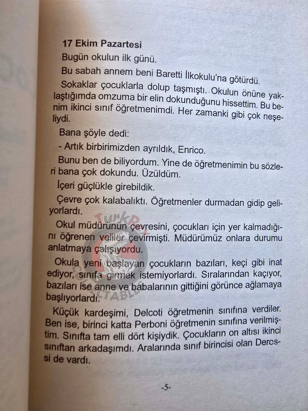 Edmondo De Amicis – Heart 2013 Turkish Book Turkey