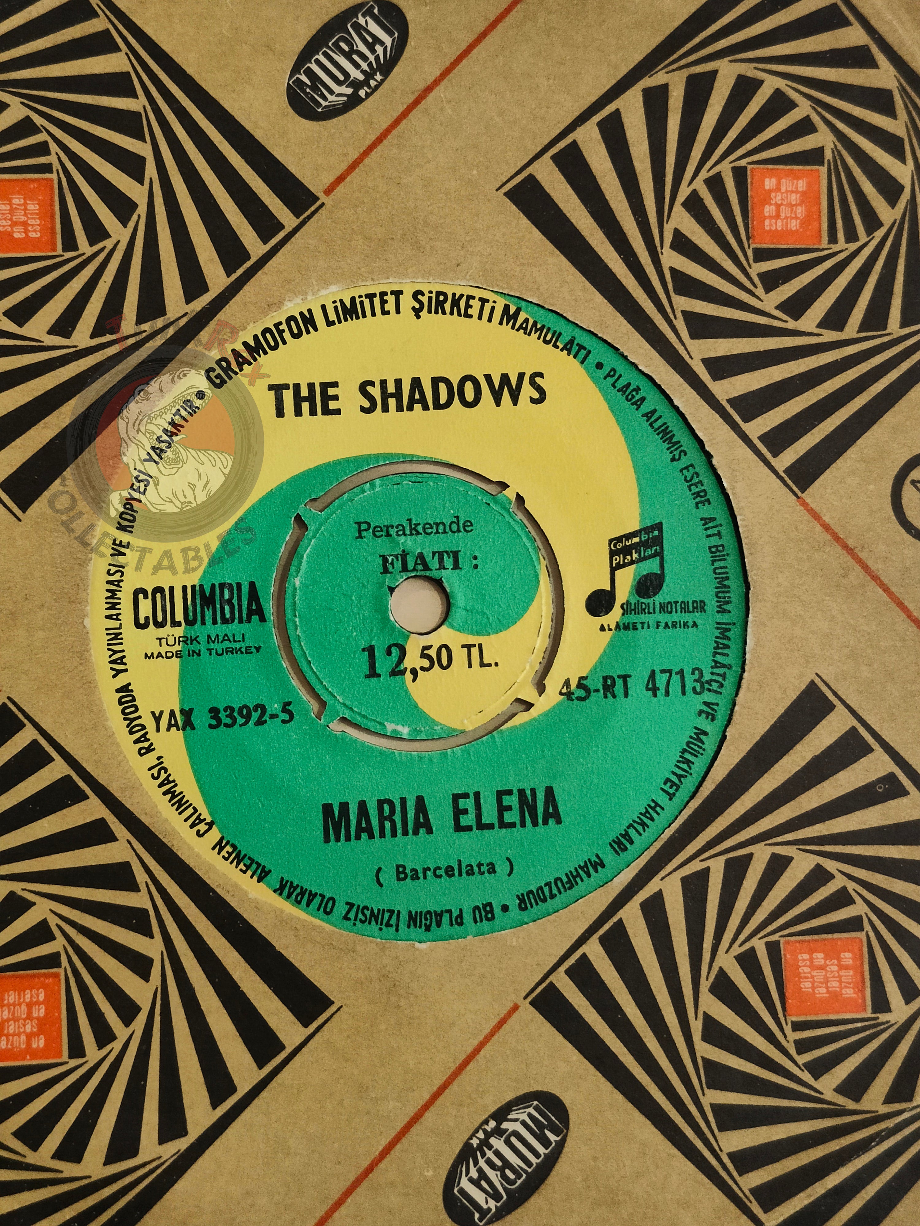 The Shadows – Prelude In E Major 7" Turkish Pressing Vinyl Turkey Edition