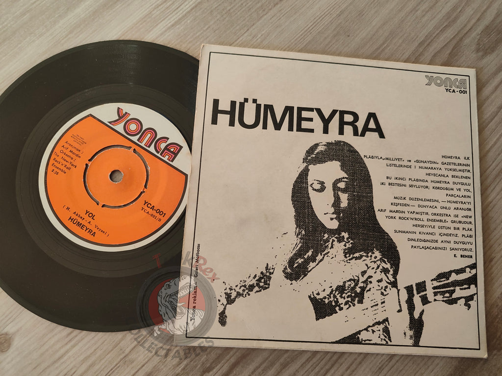 Hümeyra – Kördüğüm / Yol 7" Turkish Pressing Vinyl Turkey Edition
