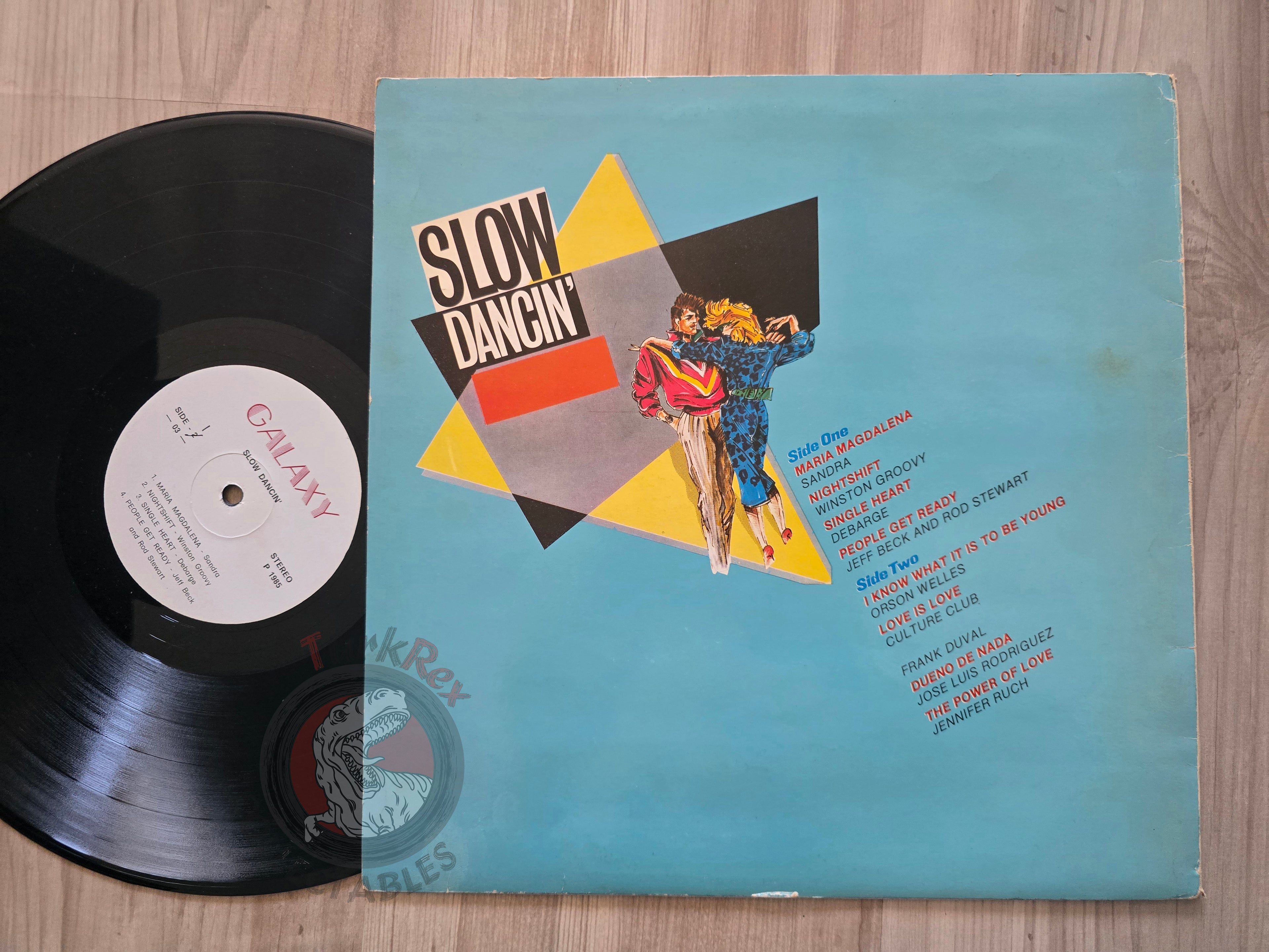 Various – Slow Dancin' Turkish Pressing Vinyl Turkey Edition