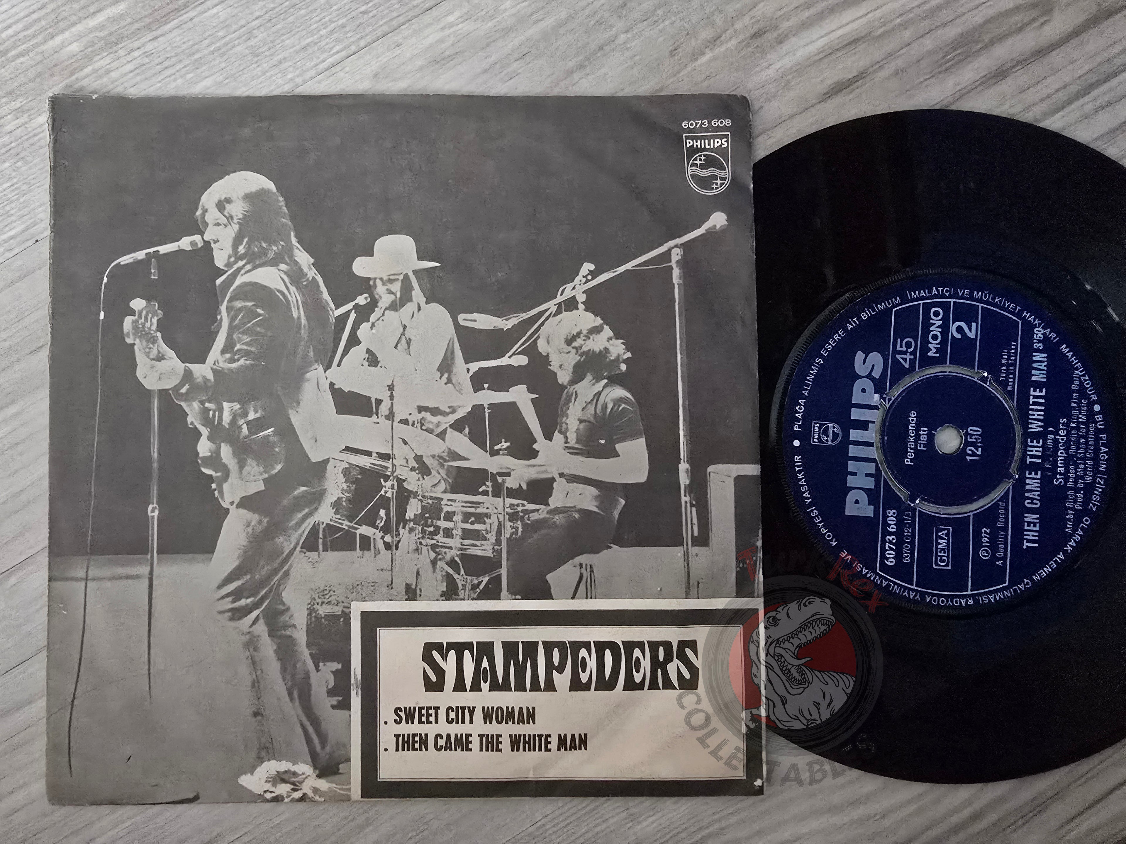 The Stampeders – Sweet City Woman 7" Turkish Pressing Vinyl Turkey Edition