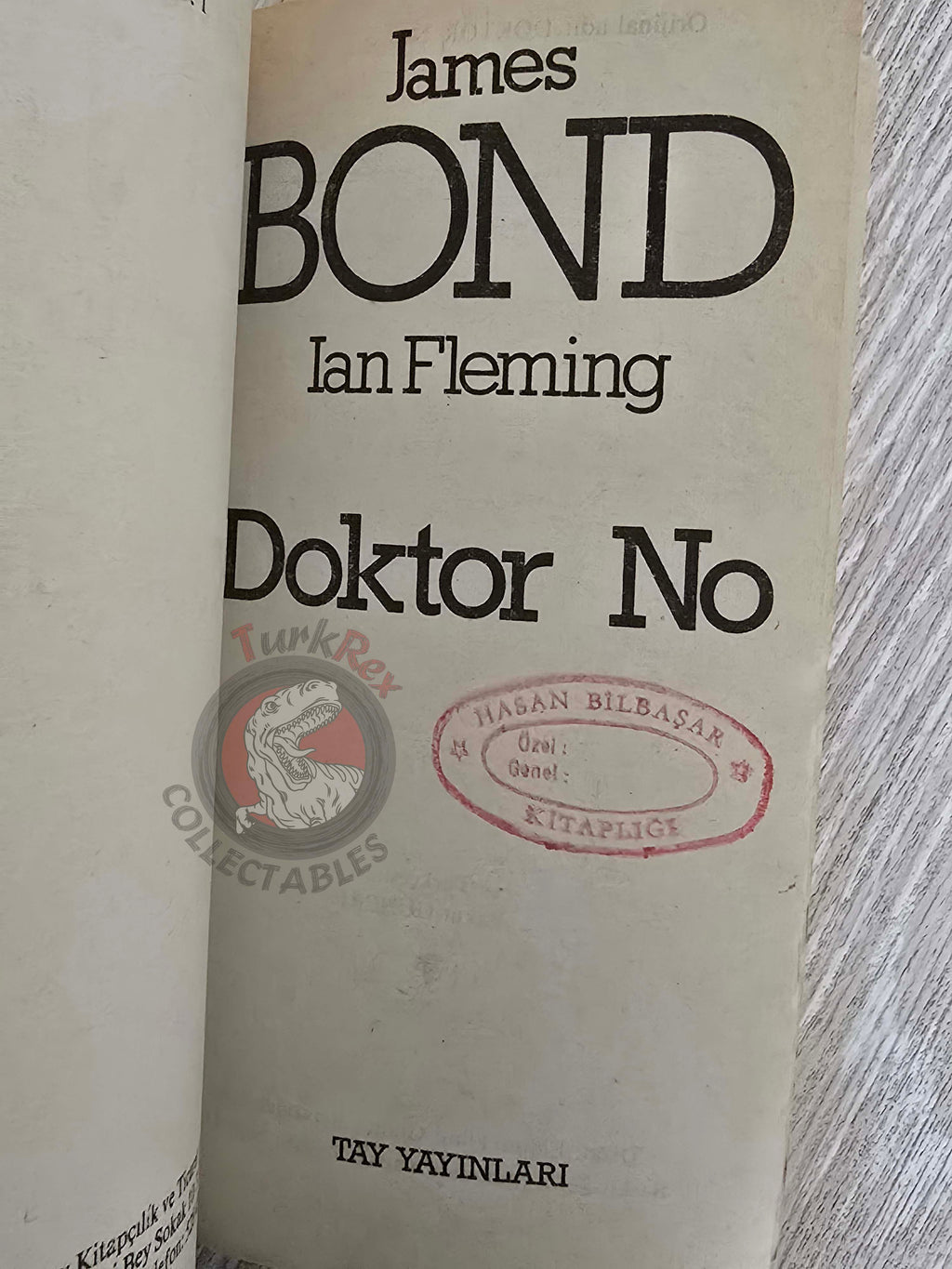 James Bond - Doctor No 1990 Turkish Book Turkey Ian Fleming