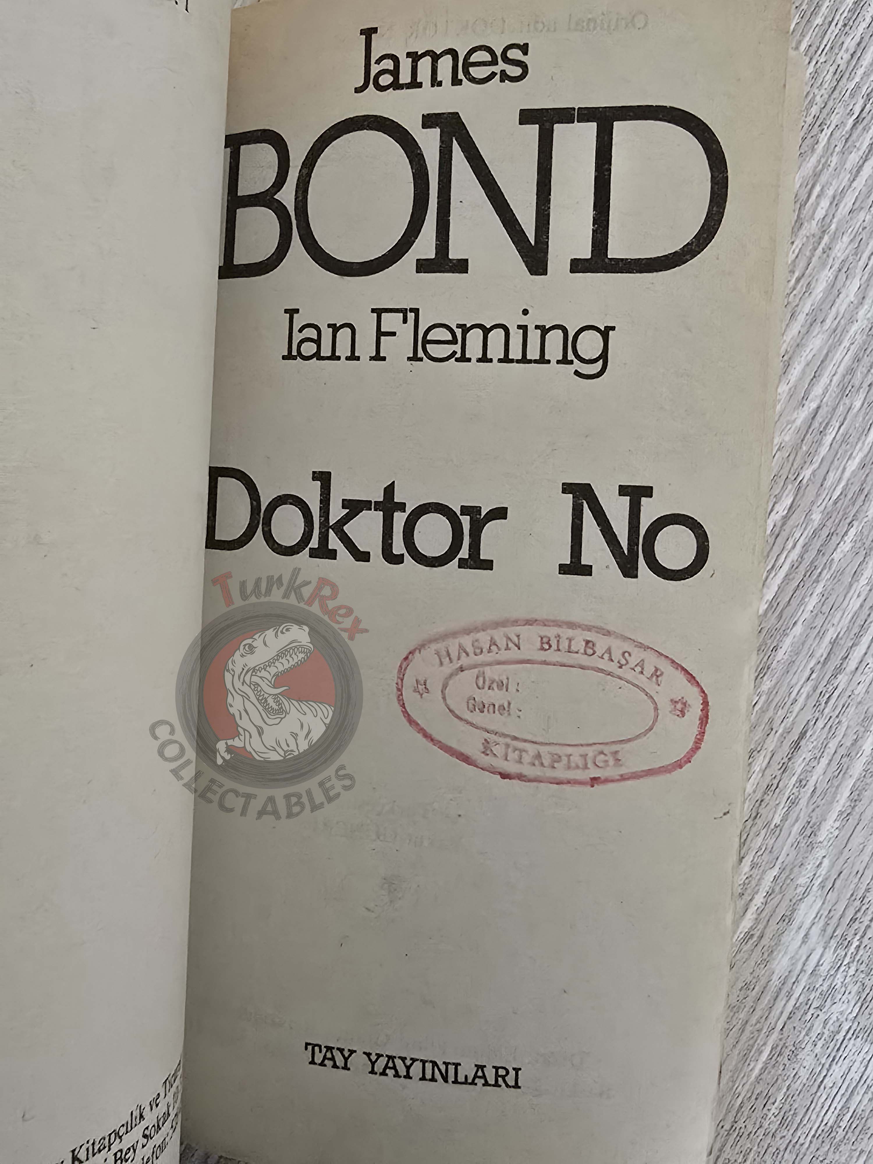 James Bond - Doctor No 1990 Turkish Book Turkey Ian Fleming
