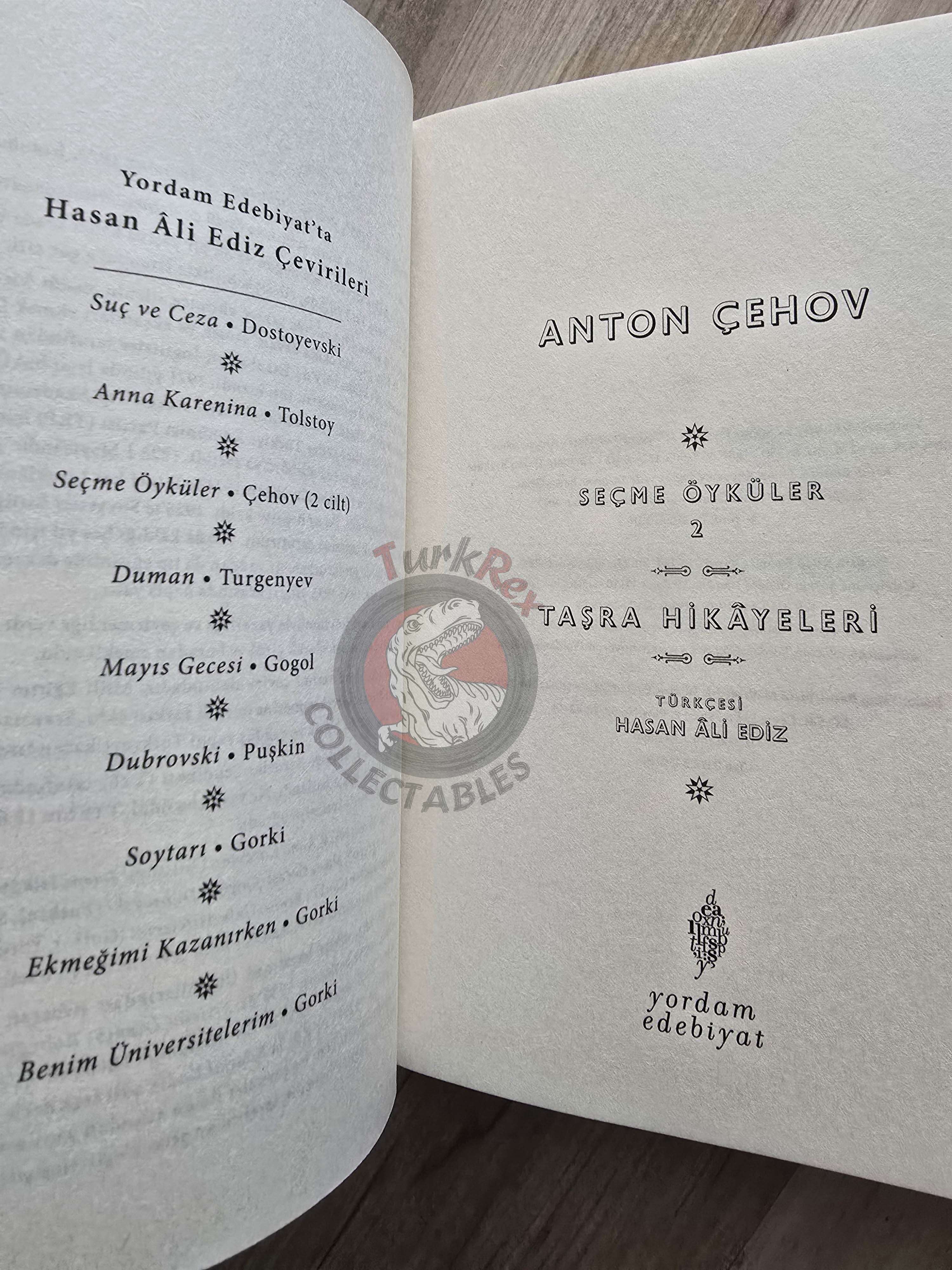 Anton Chekhov – Selected Stories: Tales of Country Life 2017 Turkish Book Turkey