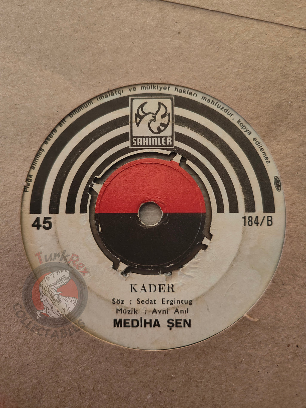 Mediha Şen – Karlı Bir Kış Günü 7" Turkish Pressing Vinyl Turkey Edition