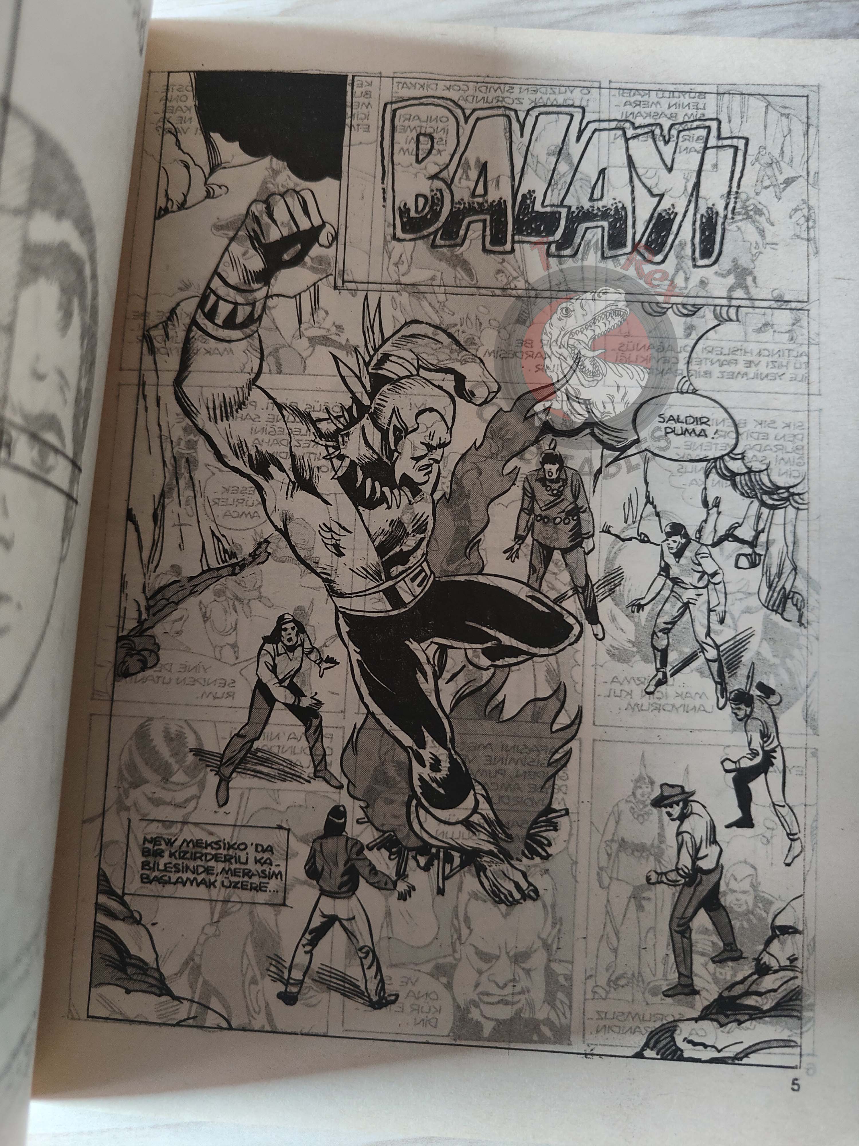 Spider-Man #103 1989 Turkish Comic Turkey Ka-Zar #20 #21 Spectacular Annual #7