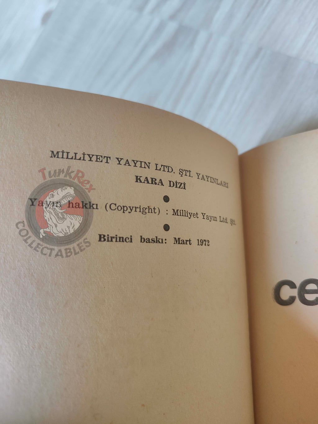 Helen Reilly – The Farm House 1972 1st Turkish Book Turkey