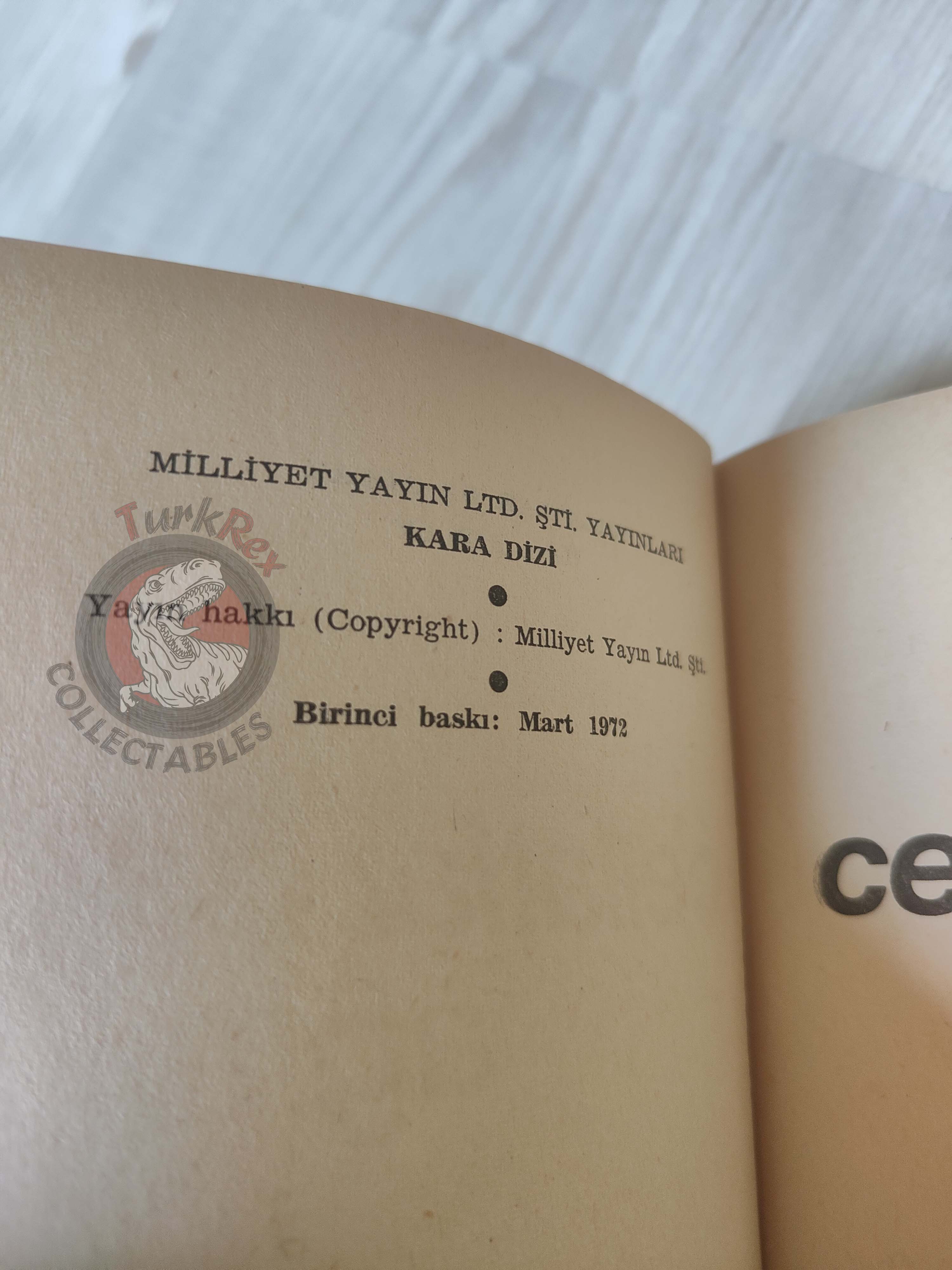 Helen Reilly – The Farm House 1972 1st Turkish Book Turkey