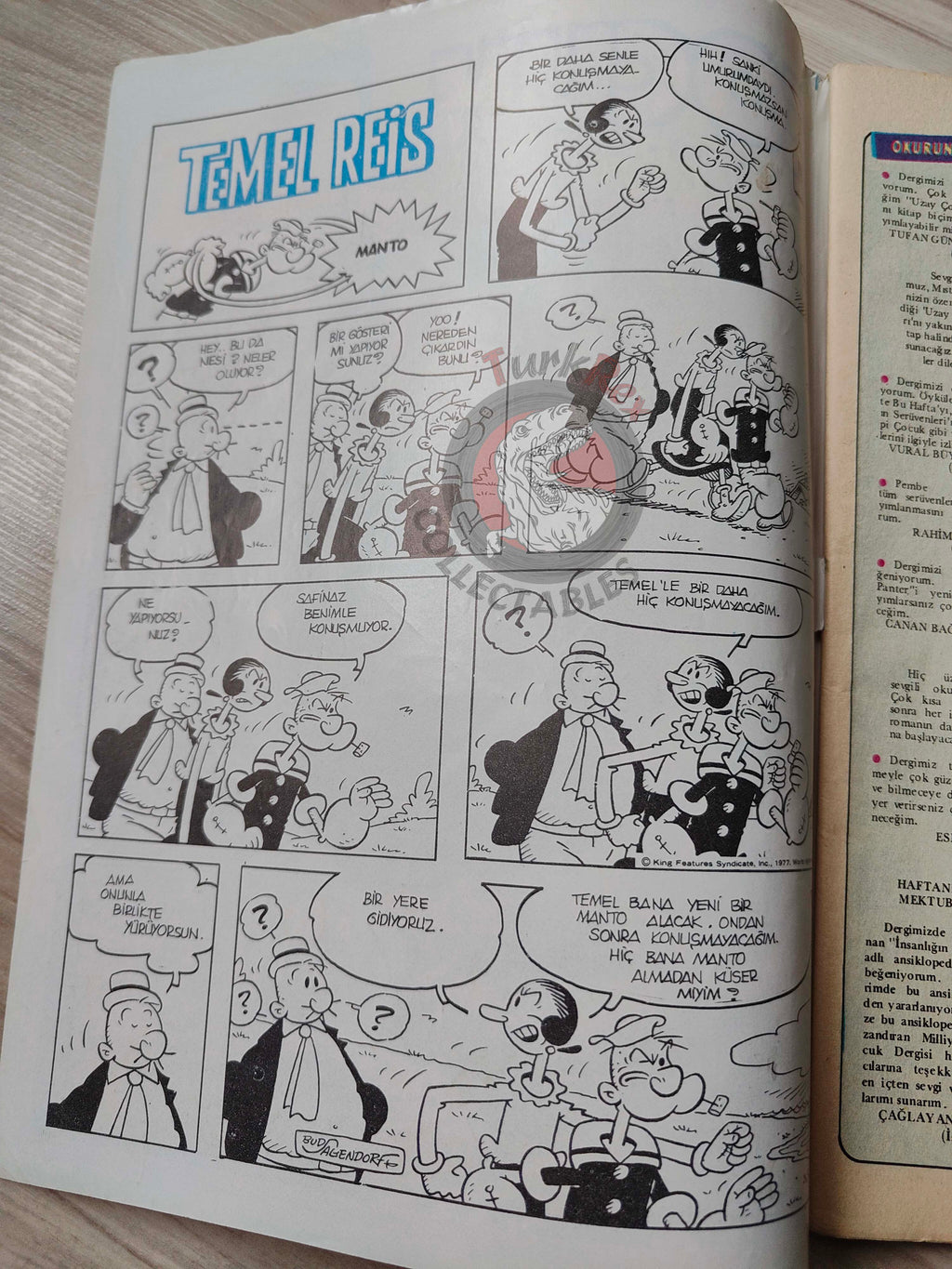 Milliyet Çocuk #47 1979 Turkish Comic Turkey Joyas Literarias Juveniles #132 Frederick Marryat