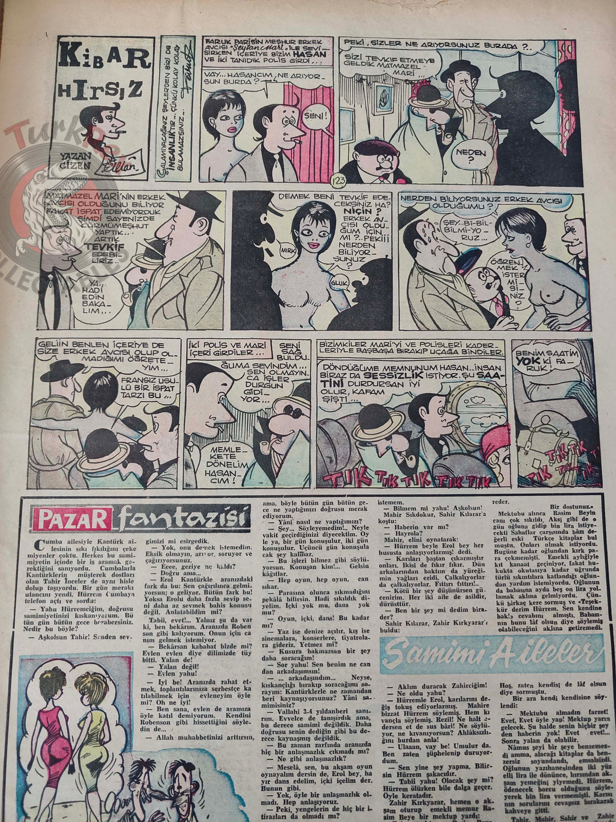 Pazar 1959 Janet Leigh Turkish Mag Comic Turkey Superman Wayne Boring Stan Drake Reza Pahlavi Iran