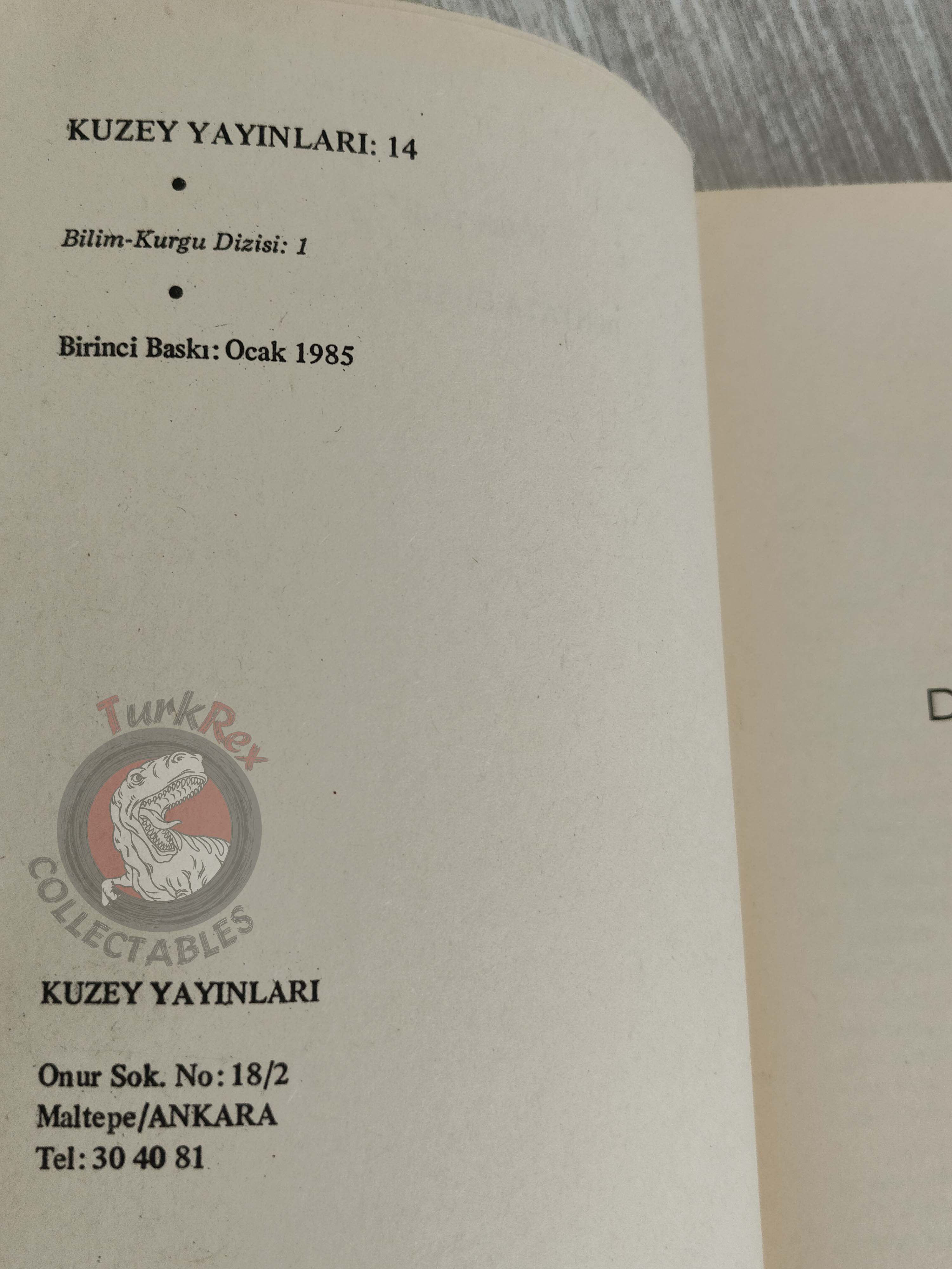 Walter Tevis – The Man Who Fell to Earth 1985 1st Turkish Book Turkey David Bowie
