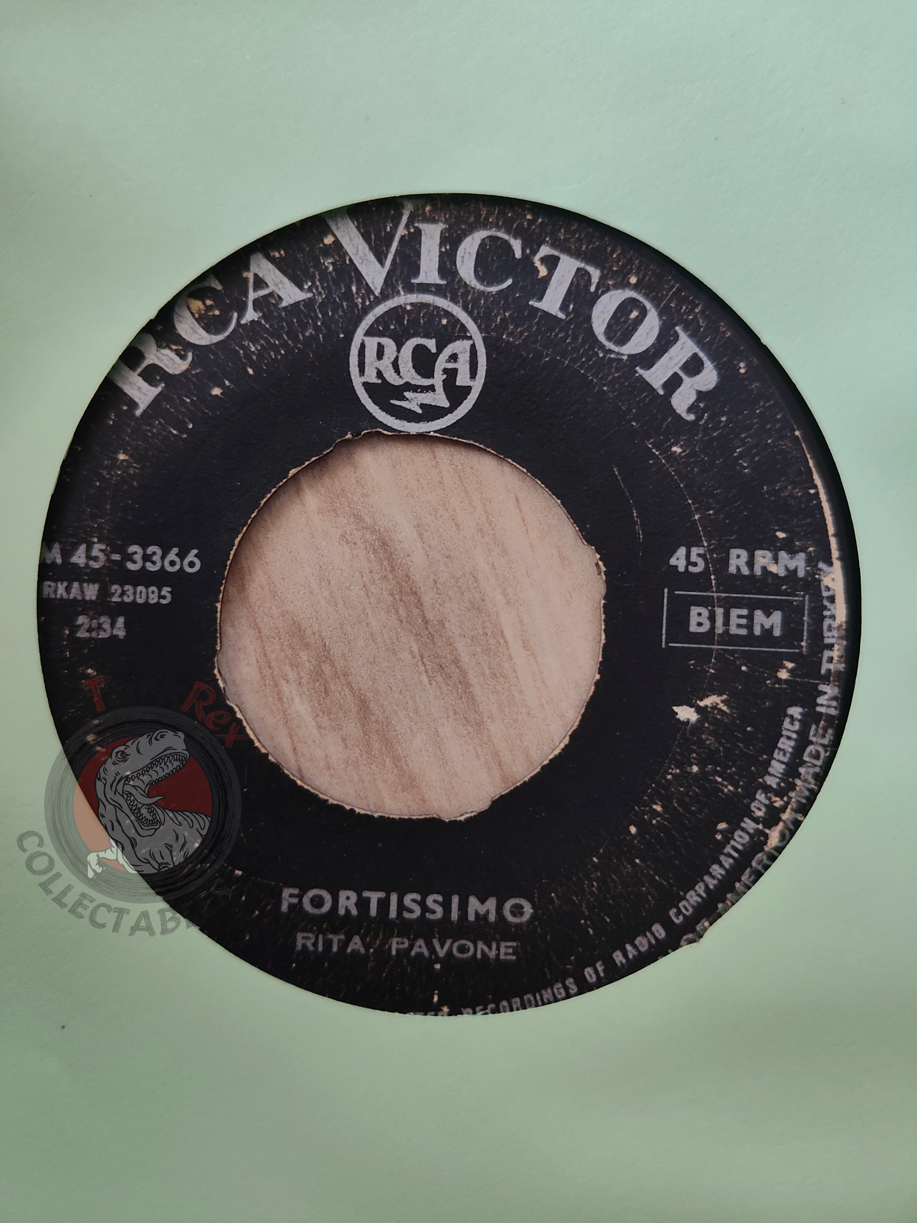 Rita Pavone – La Sai Troppo Lunga 7" Turkish Pressing Vinyl Turkey Edition