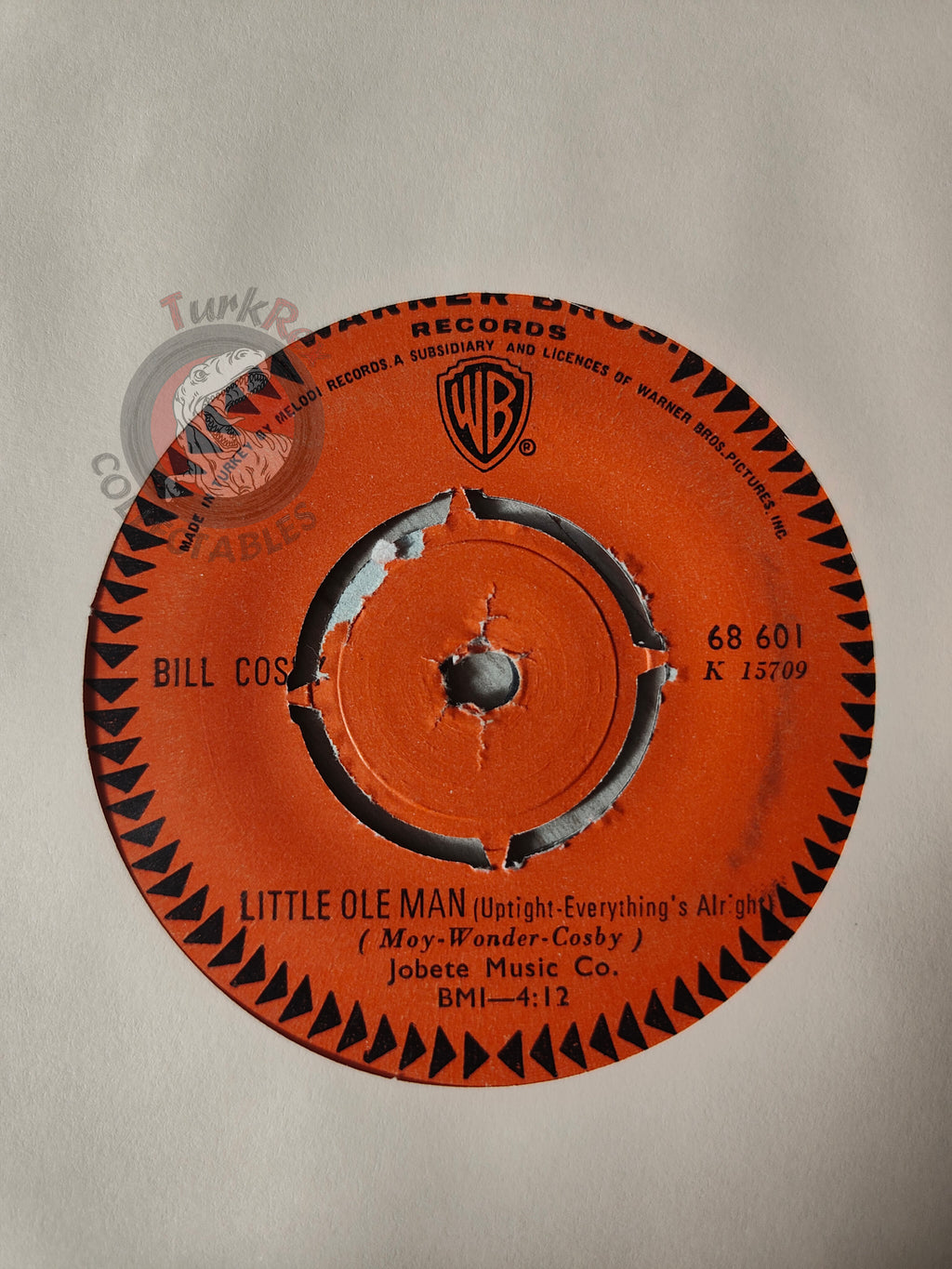 Bill Cosby – Little Ole Man 7" Turkish Pressing Vinyl Turkey Edition