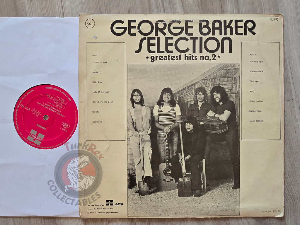 George Baker Selection – Greatest Hits No.2 Turkish Pressing Vinyl Turkey Edition