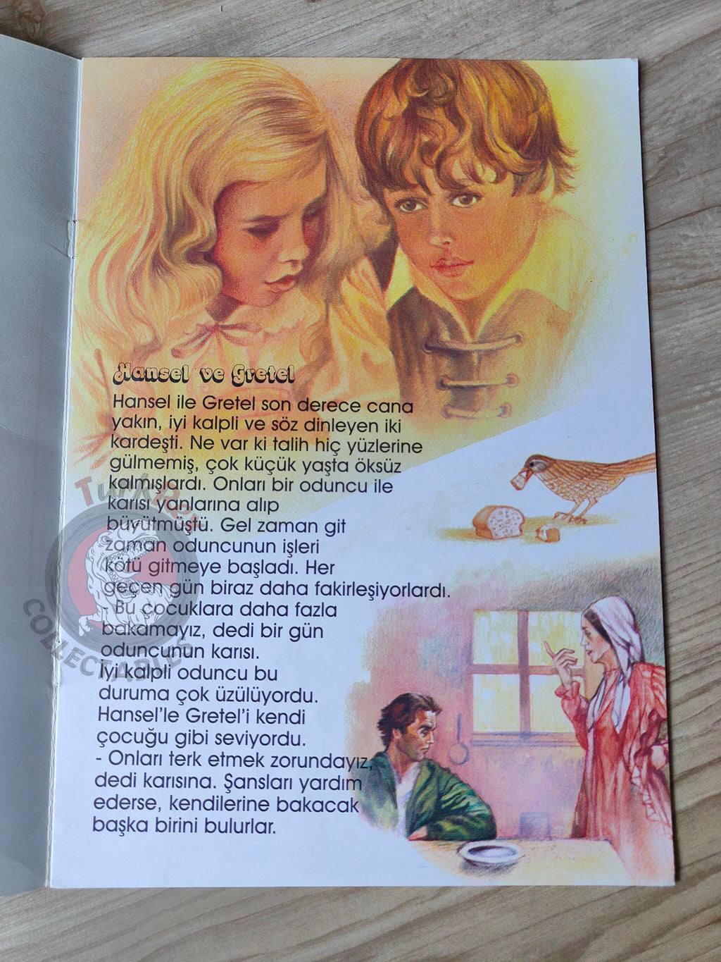 Grimm Brothers –  Hansel and Gretel 2001 Turkish Book Turkey Illustrated