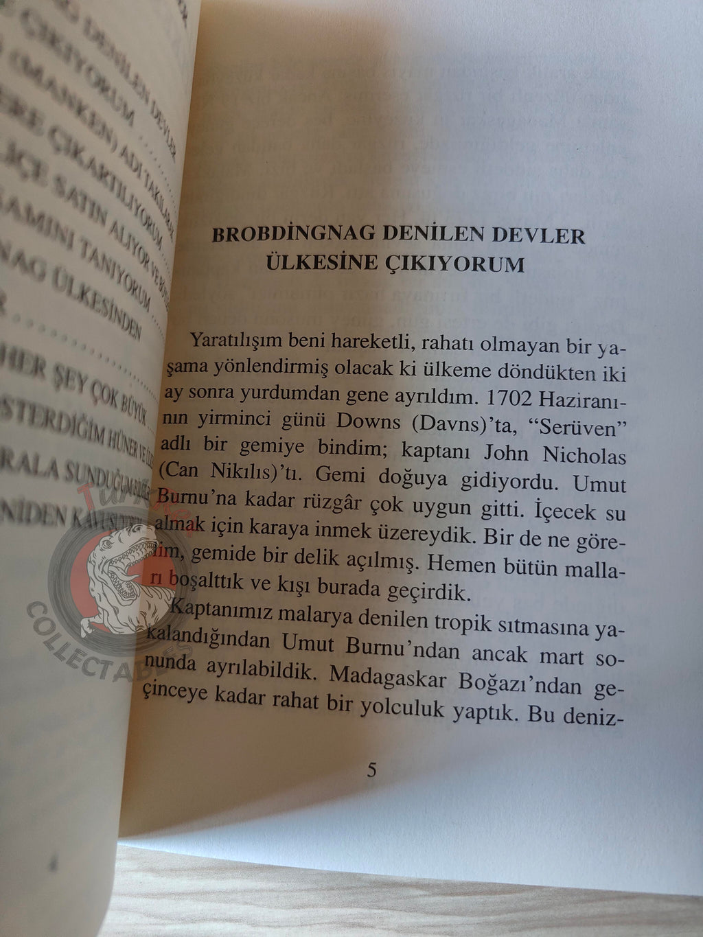 Jonathan Swift – Gulliver's Travels Brobdingnag 2004 Turkish Book Turkey Illustrated