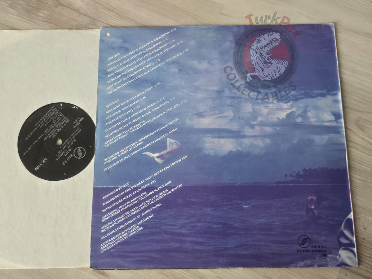 10CC - Bloody Tourists Turkish Pressing Vinyl Turkey Edition