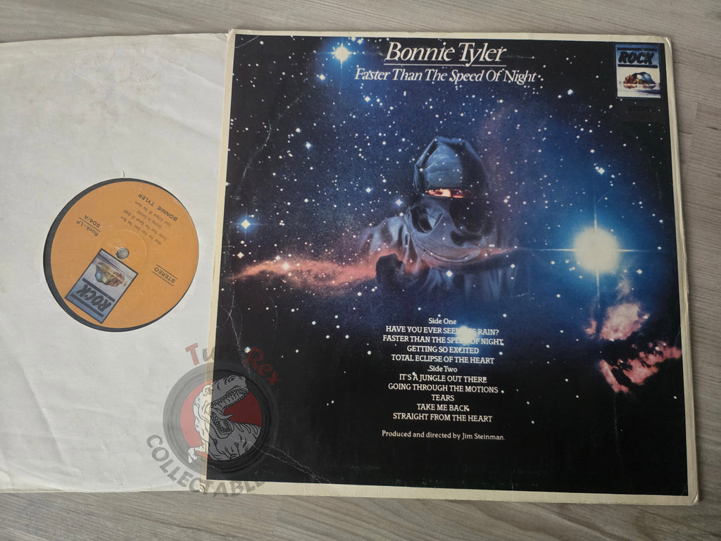 Bonnie Tyler – Faster Than The Speed Of Night Turkish Pressing Vinyl Turkey Edition