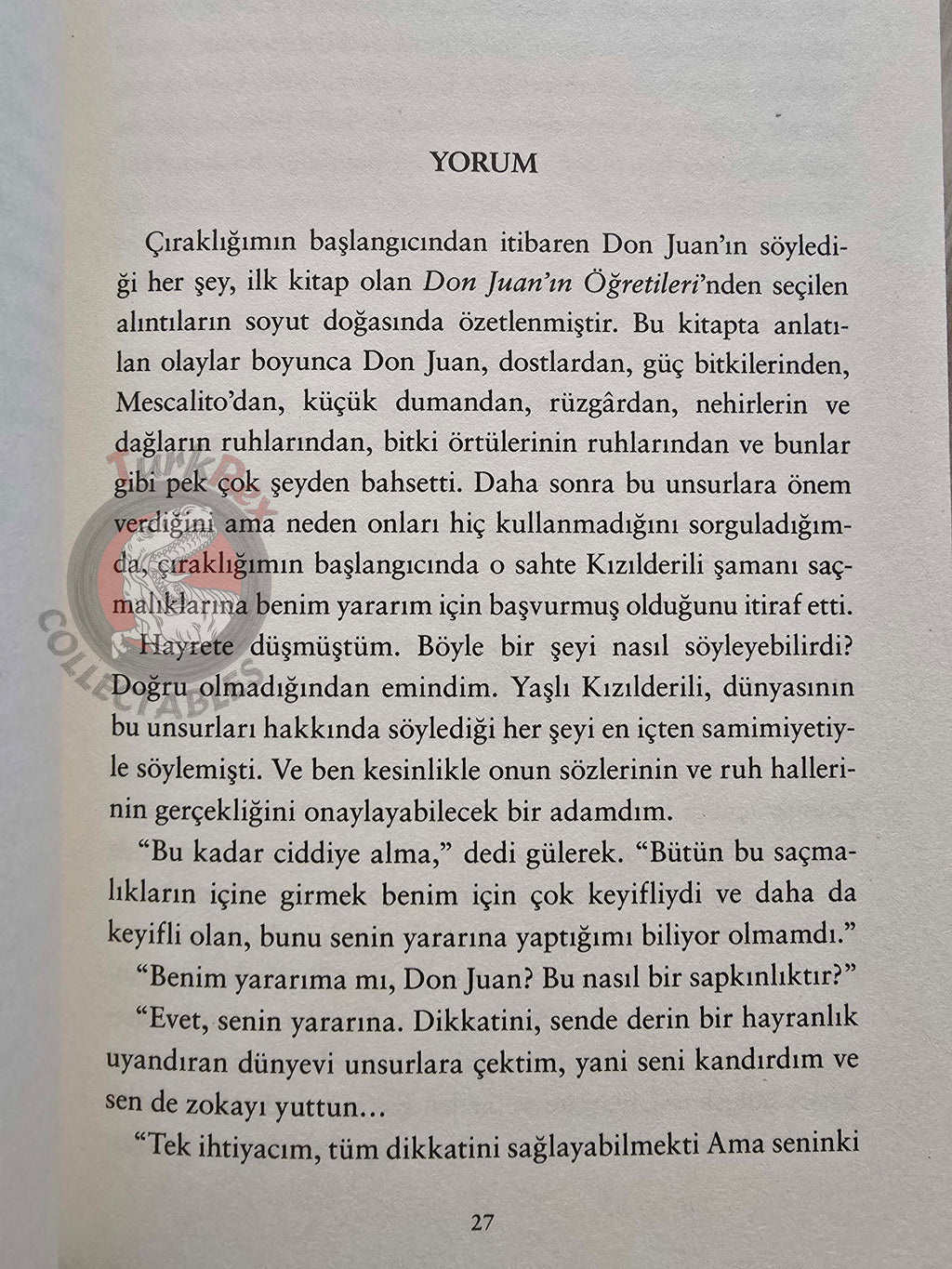 Carlos Castaneda – The Wheel of Time 2018 Turkish Book Turkey