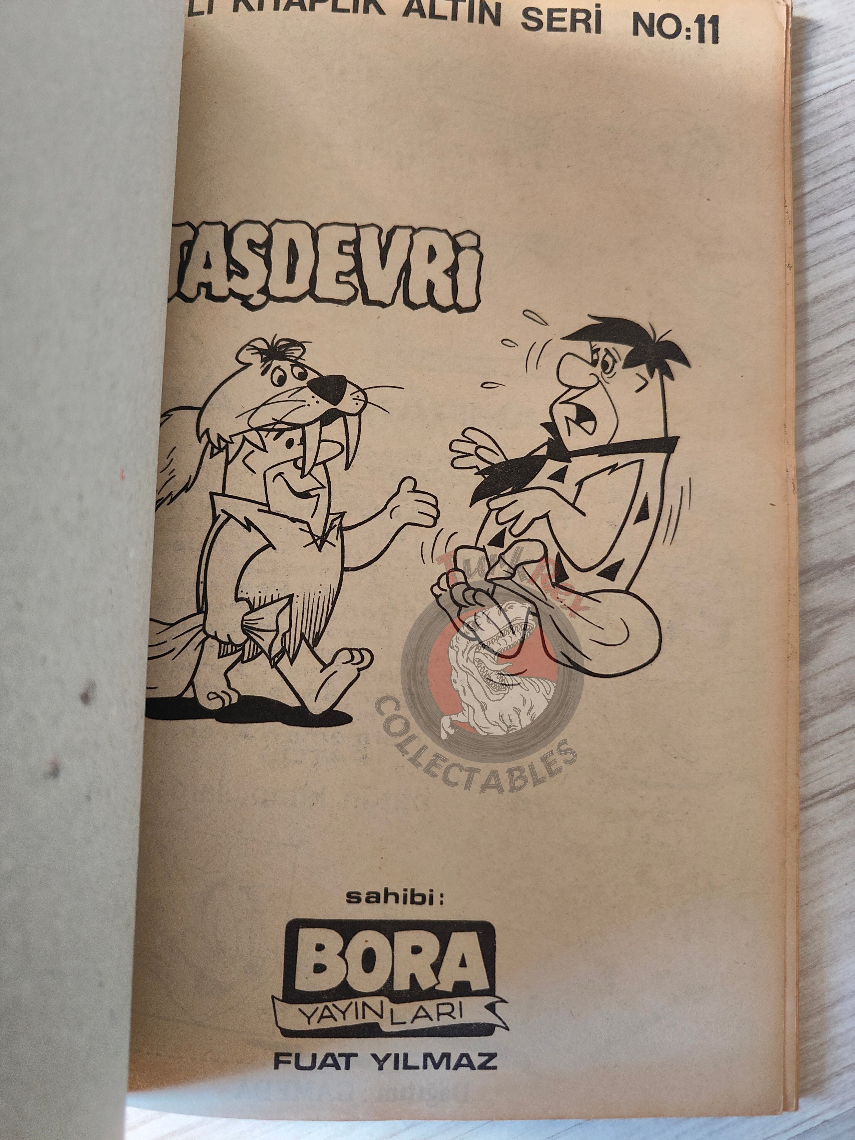 The Flintstones –  Altın Seri #11 80s Turkish Comic Turkey