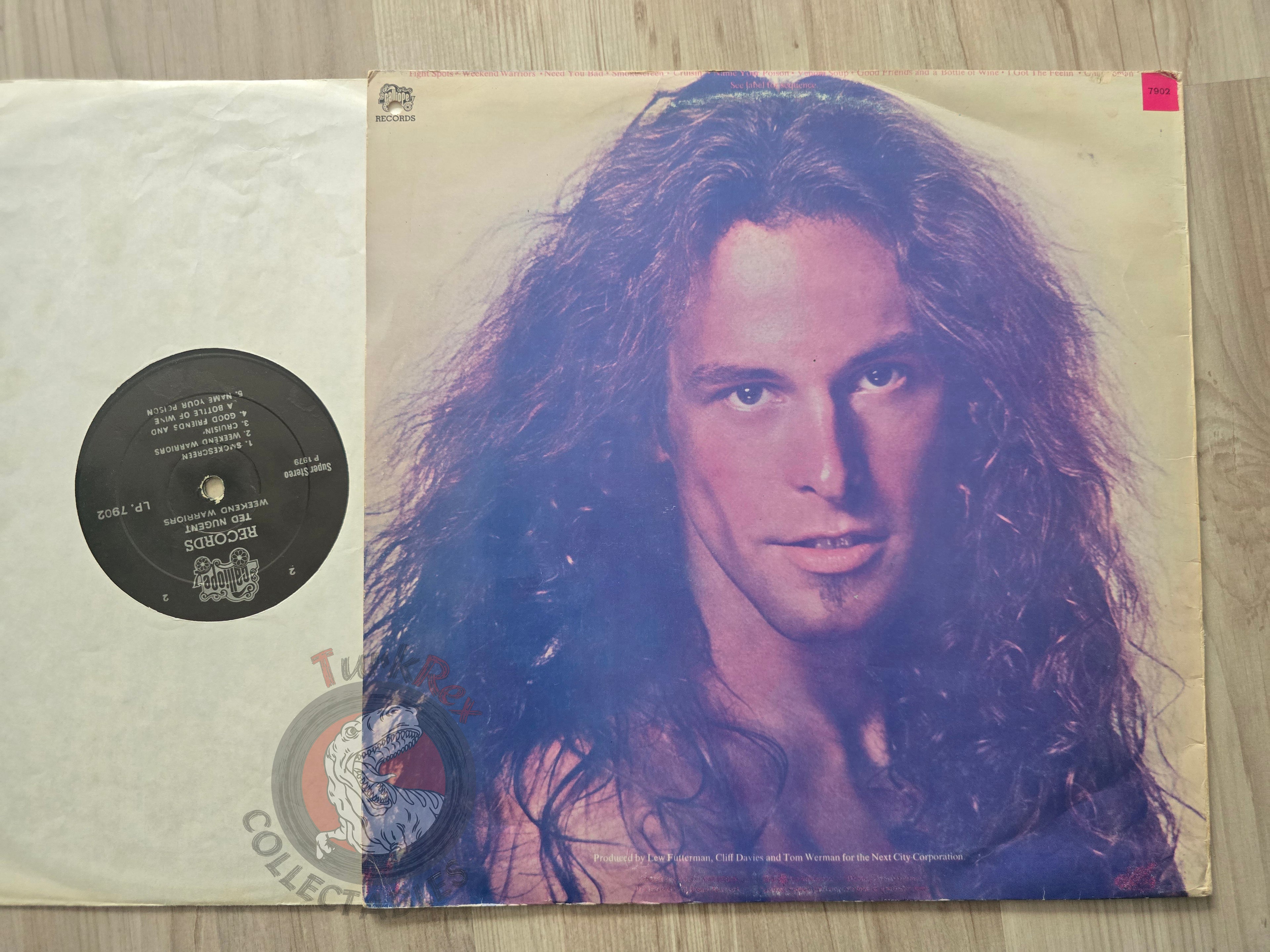 Ted Nugent – Weekend Warriors Turkish Pressing Vinyl Turkey Edition