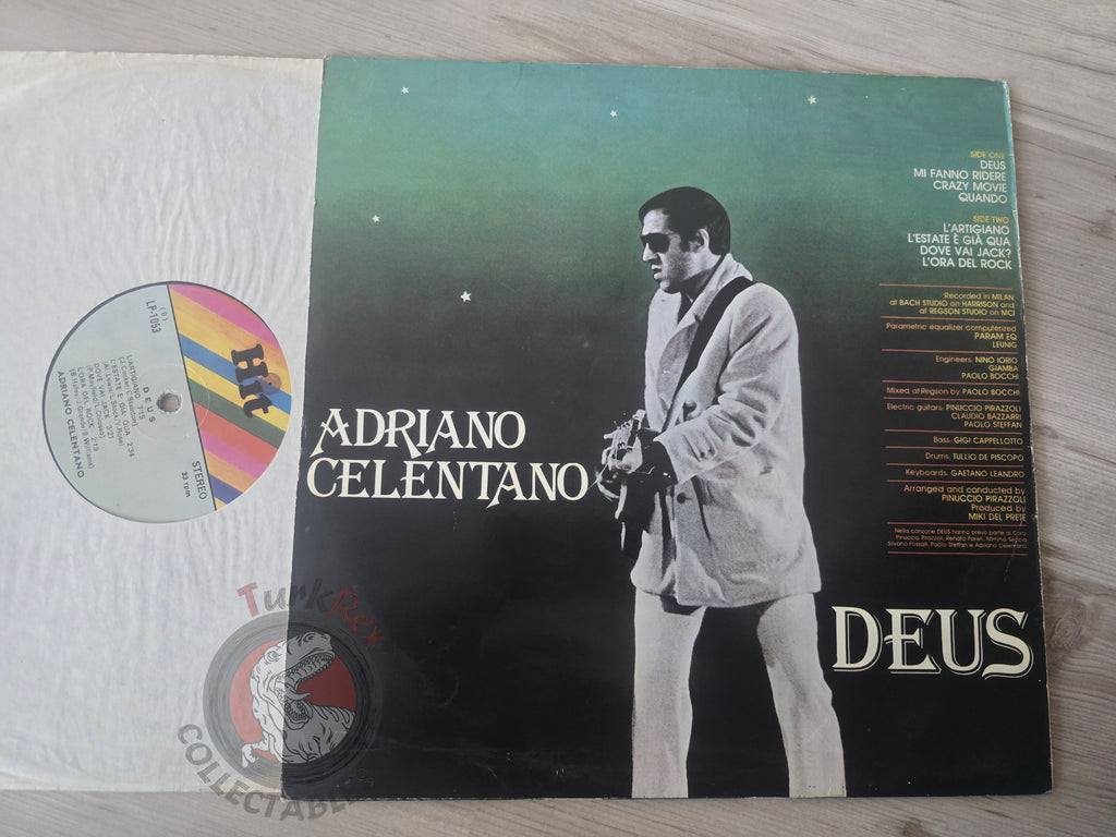Adriano Celentano – Deus Turkish Pressing Vinyl Turkey Edition
