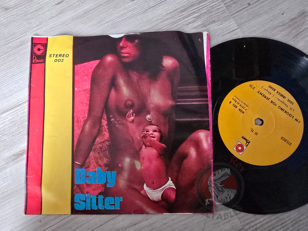 Soul Iberica Band – Baby Sitter 7" Turkish Pressing Vinyl Turkey Edition Sexy Cover