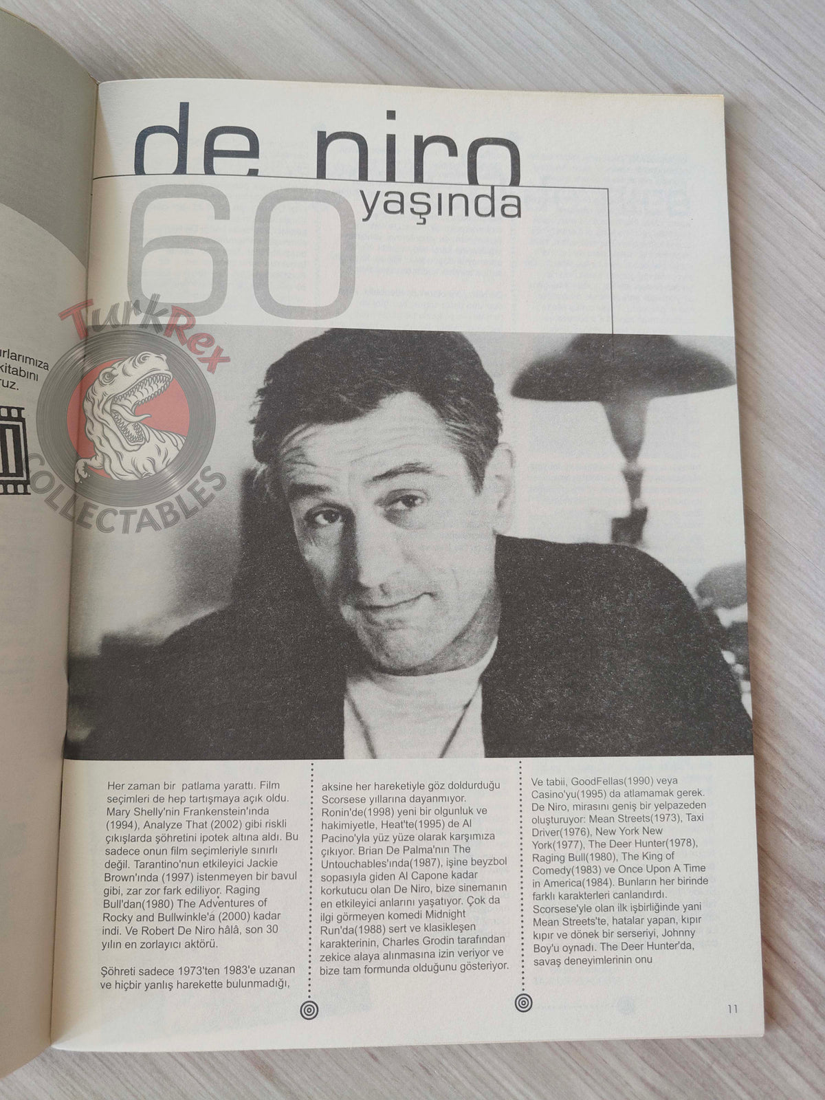 Lull 2003 Robert De Niro Turkish Mag Turkey King Crimson Pet Shop Boys Jane’s Addiction Bob Dylan