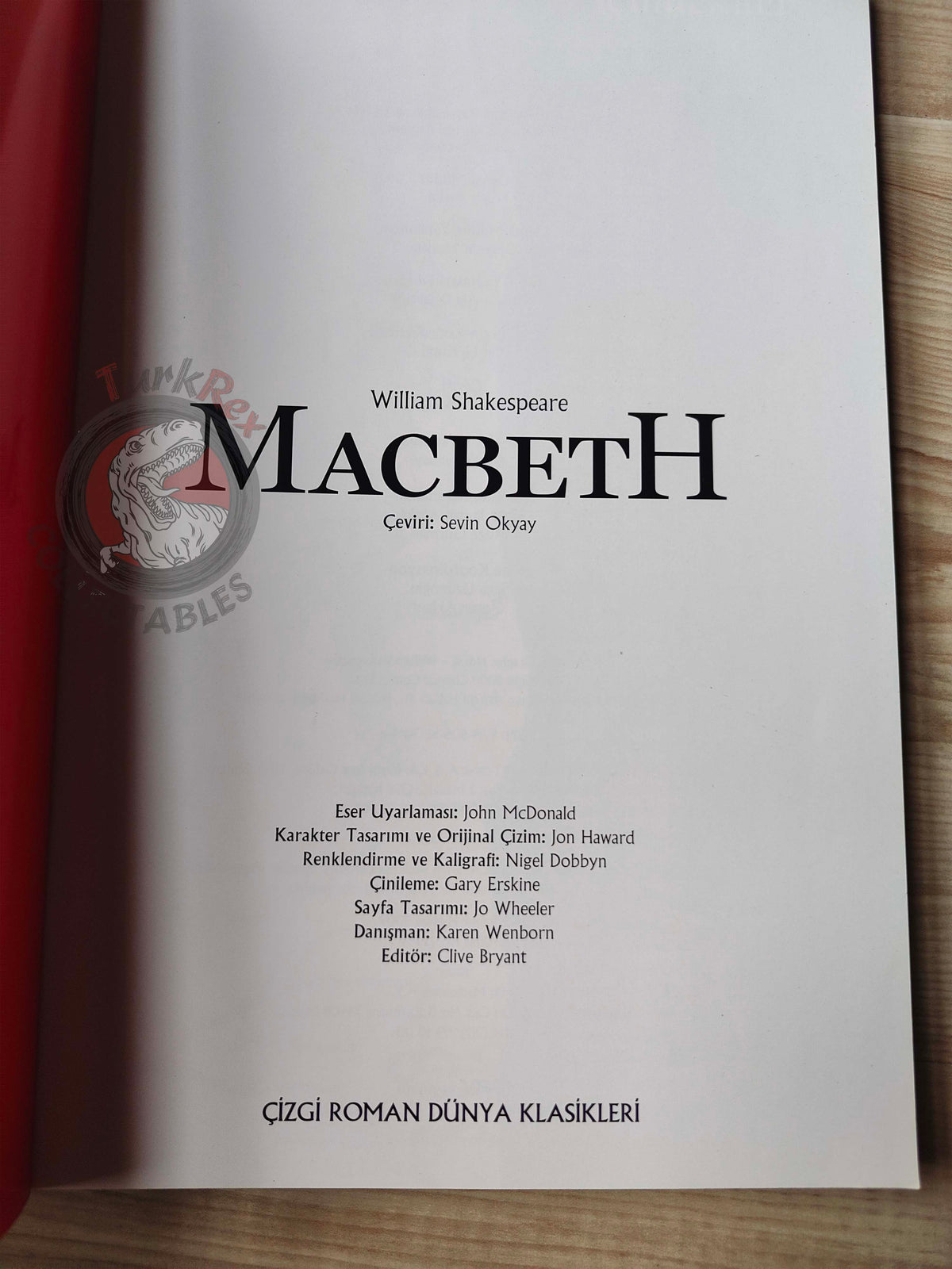 Macbeth – William Shakespeare Turkish Comic Turkey Jon Haward