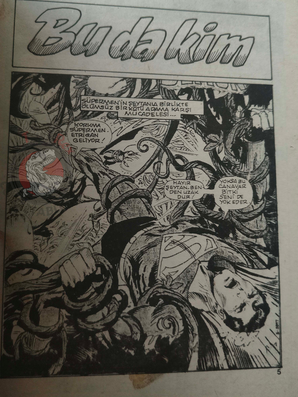 Superman Vol #43 1992 Turkish Comic Turkey #72  Action Comics #547 #650 Superdog