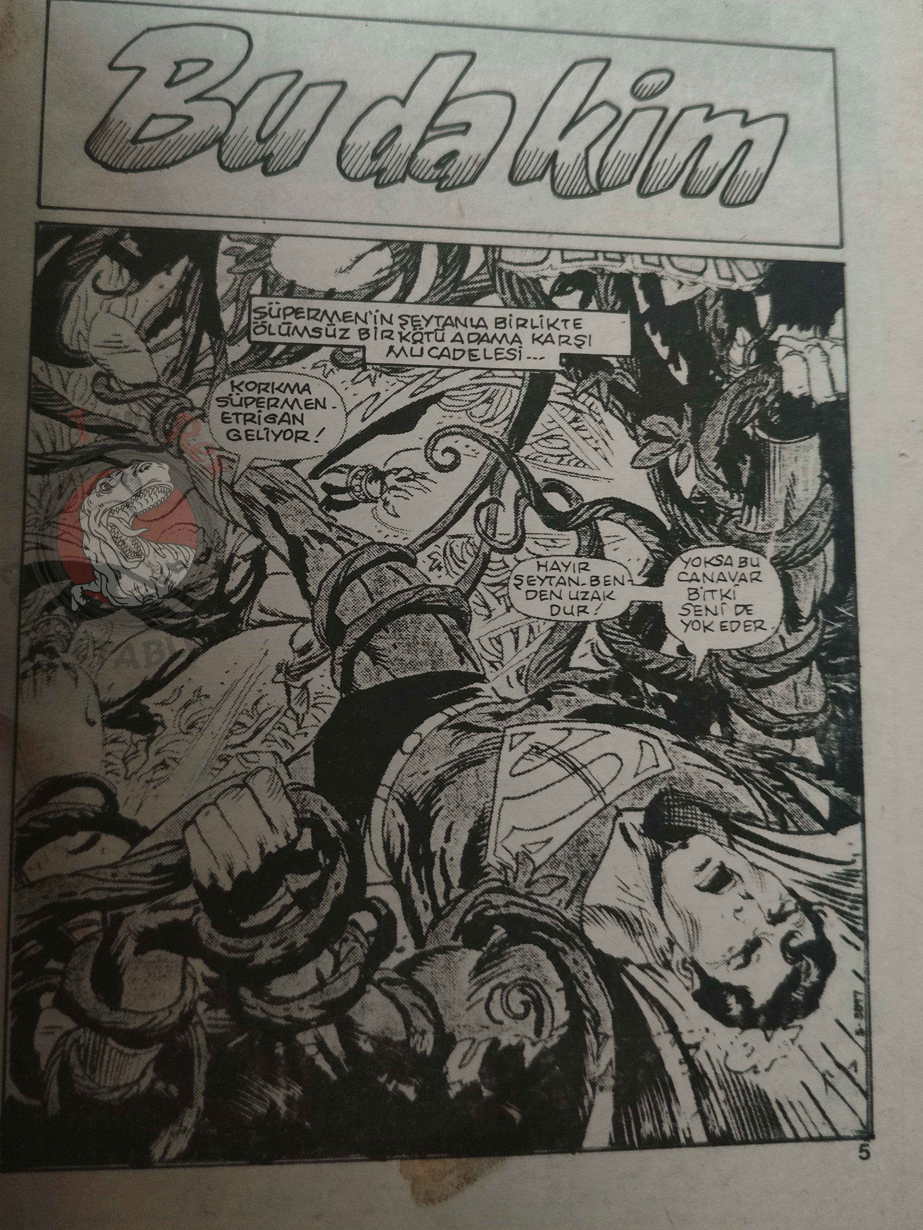Superman Vol #43 1992 Turkish Comic Turkey #72  Action Comics #547 #650 Superdog