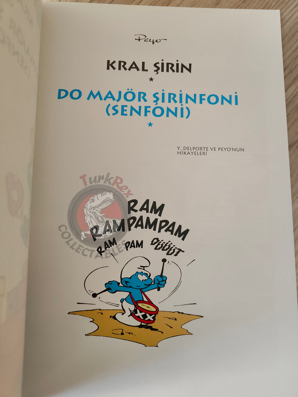 The Smurfs #2 The Smurf King 2011 Turkish Comic Turkey Schtroumpf