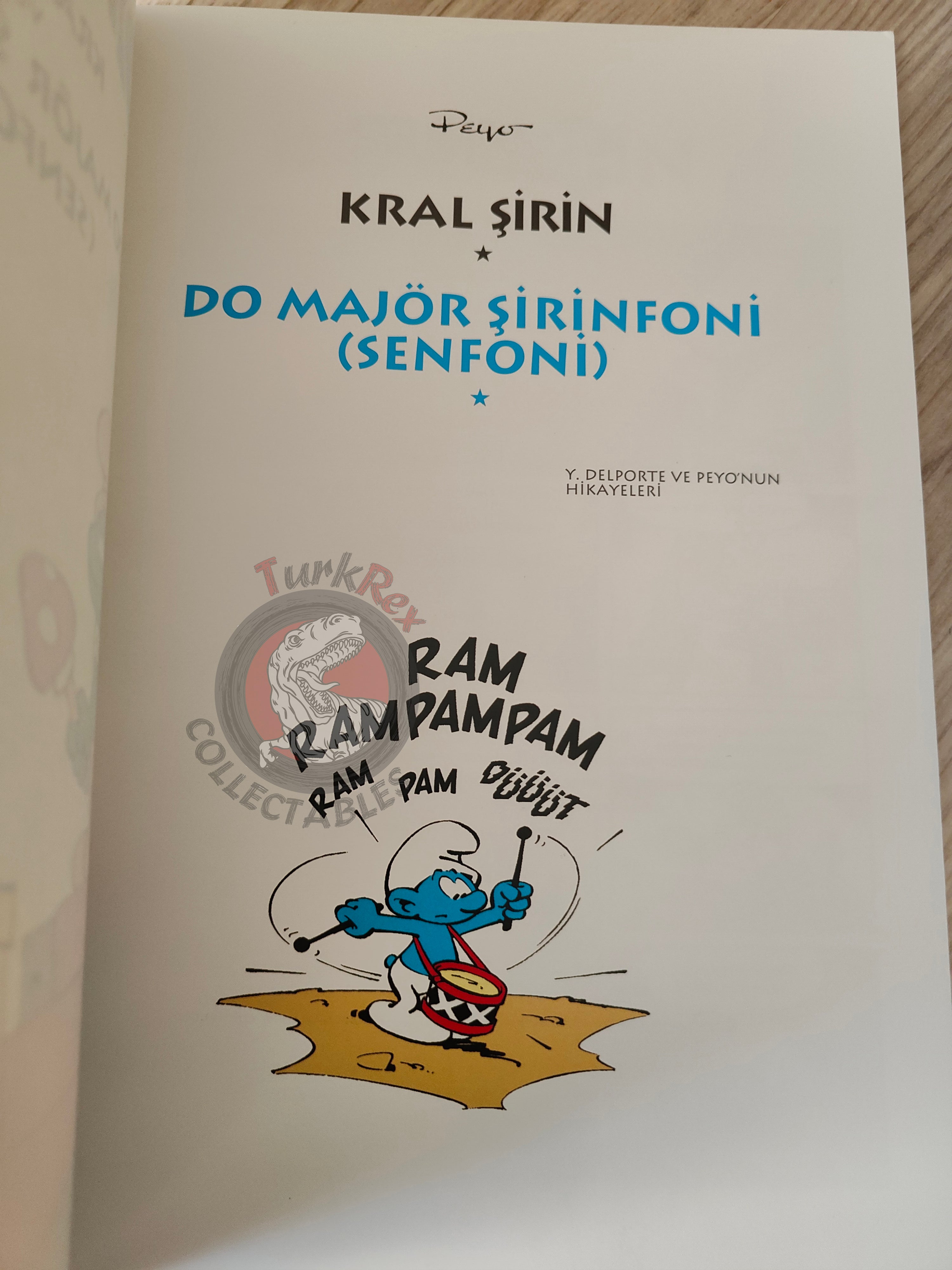 The Smurfs #2 The Smurf King 2011 Turkish Comic Turkey Schtroumpf